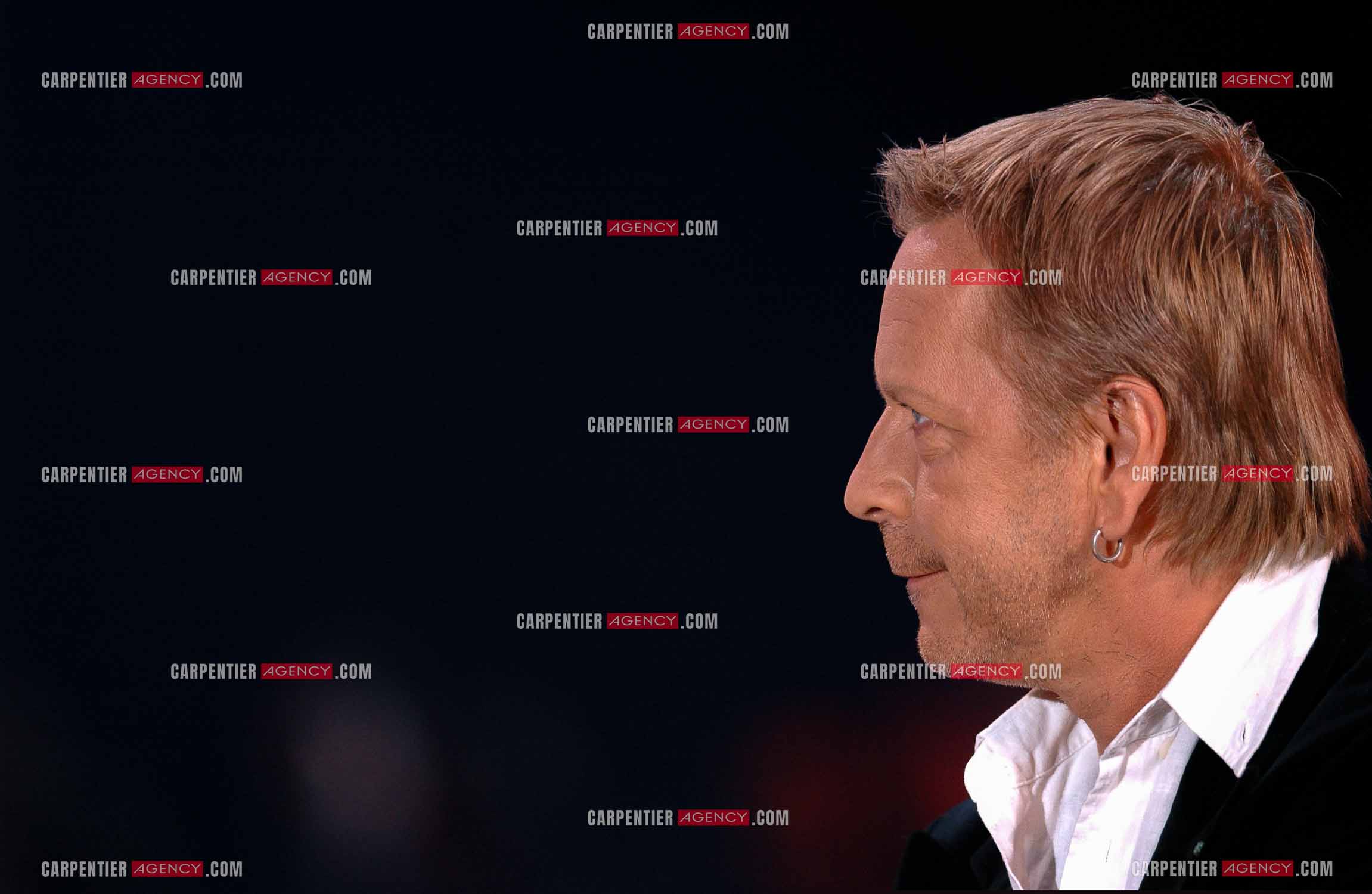 Le chanteur Renaud en concert pour l'anniversaire des 20 ans du Zénith de Paris.