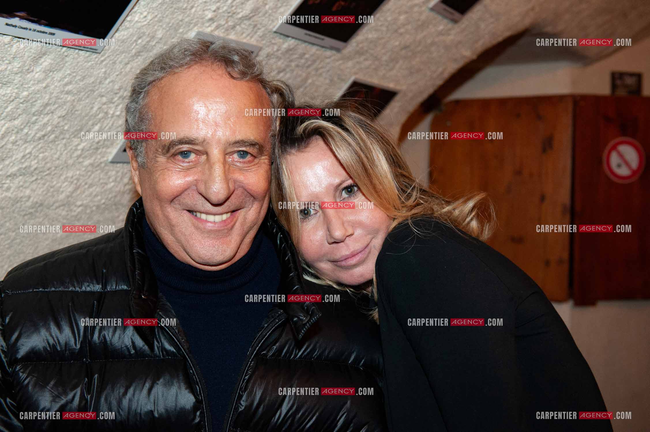 La chanteuse Fiona Gélin en concert à la salle “ Le Caveau de la République “. Daniel Hechter et Fiona Gélin.      ( Exclusif )