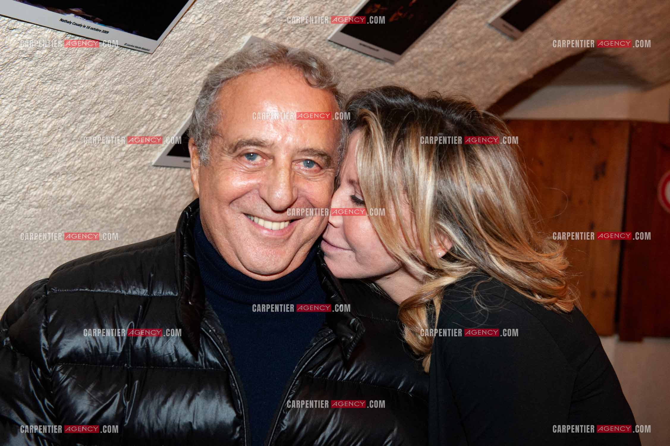 La chanteuse Fiona Gélin en concert à la salle “ Le Caveau de la République “. Daniel Hechter et Fiona Gélin.      ( Exclusif )