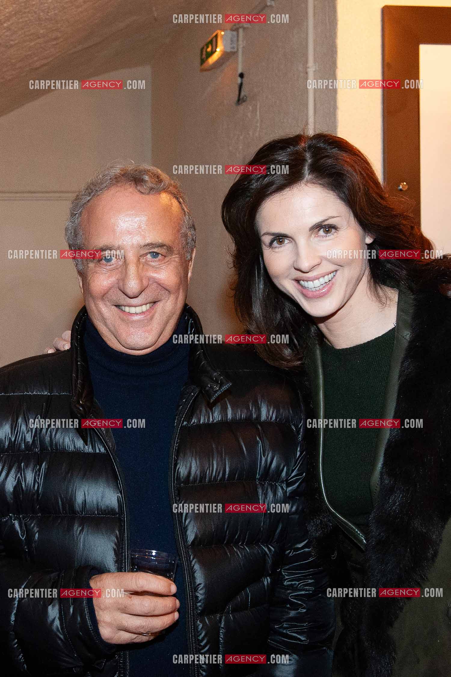 La chanteuse Fiona Gélin en concert à la salle “ Le Caveau de la République “. Parmis les invités de cette soirée, Daniel Hechter et Caroline Barclay.       ( Exclusif )