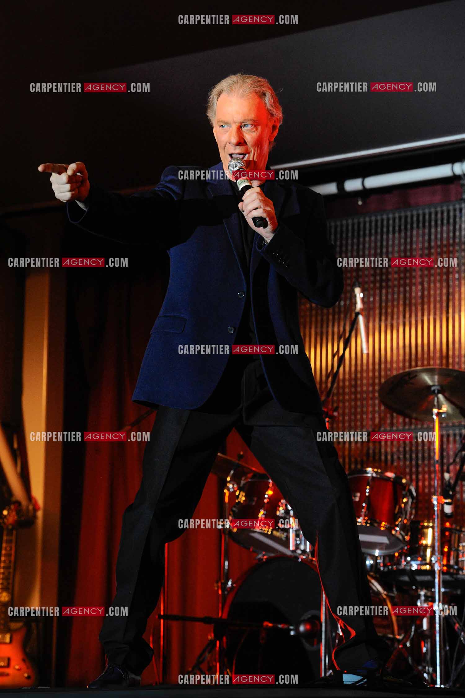 Herbert Léonard à St Just lors de la tournée LA MARSEILLAISE en 2011.    ( Exclusif )