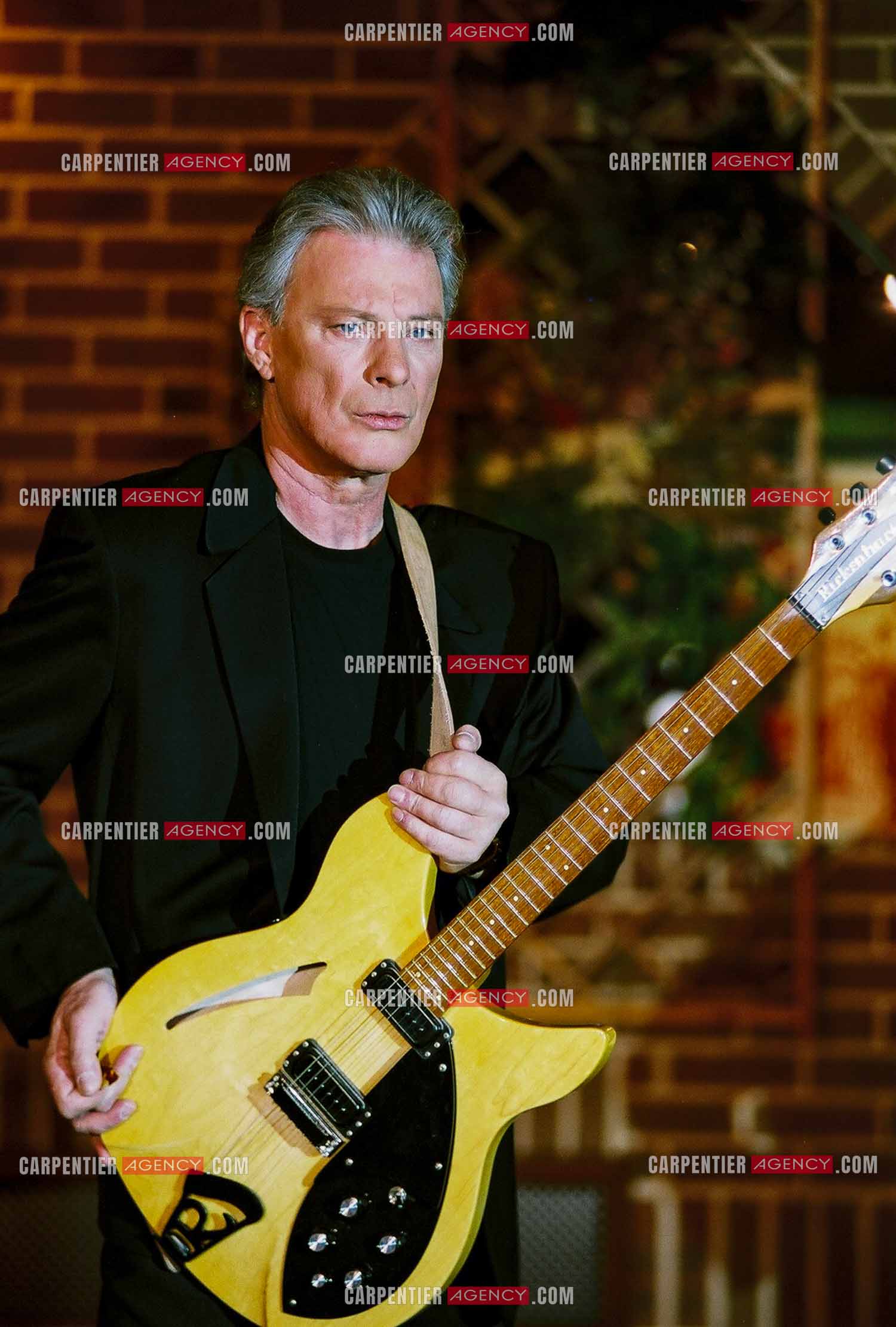 Le chanteur Herbert Léonard lors d'un Gala en 2004.    ( Exclusif )