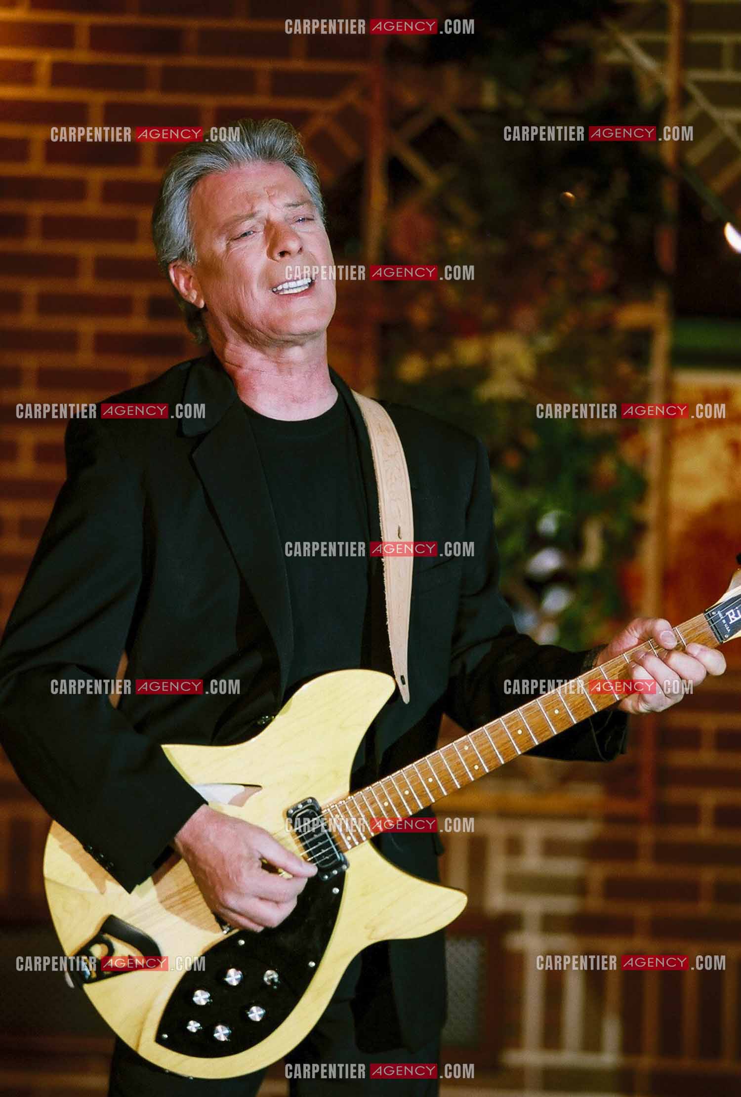 Le chanteur Herbert Léonard lors d'un Gala en 2004.    ( Exclusif )