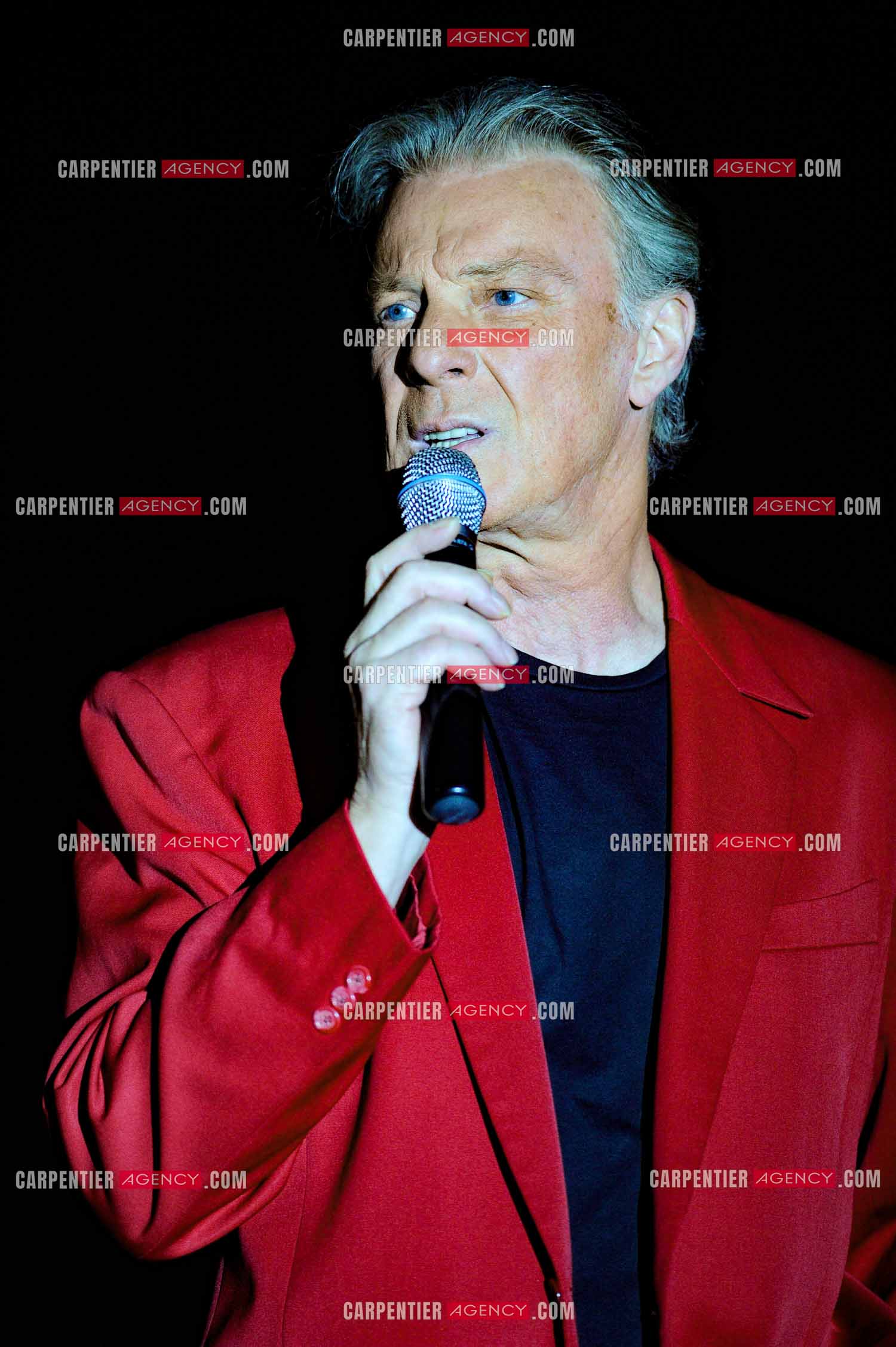 Le chanteur Herbert Léonard en concert en 2011.    ( Exclusif )