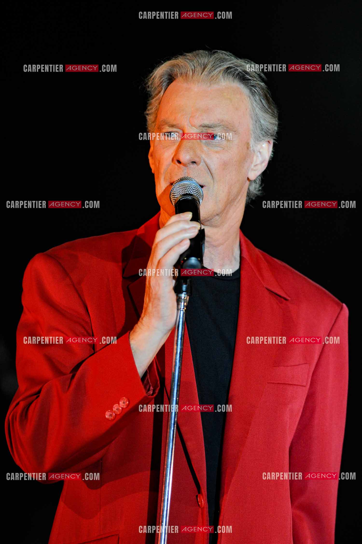 Le chanteur Herbert Léonard en concert en 2011.    ( Exclusif )