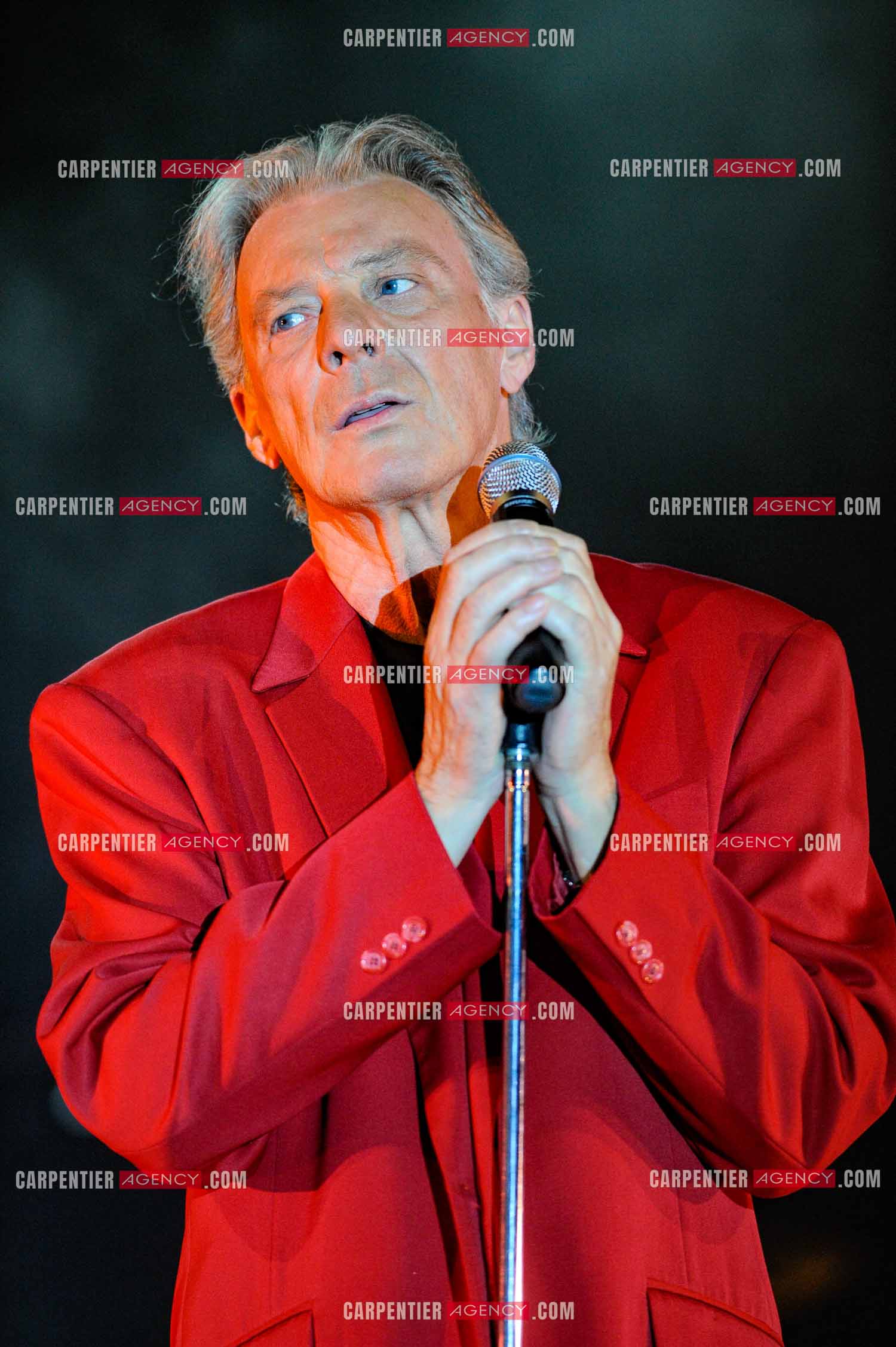 Le chanteur Herbert Léonard en concert en 2011.    ( Exclusif )