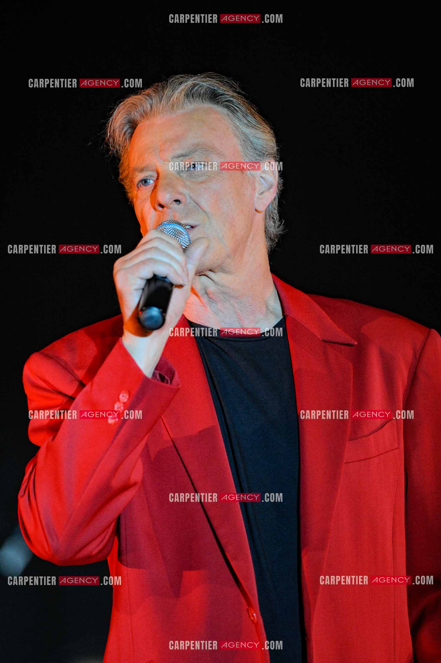 Le chanteur Herbert Léonard en concert en 2011.    ( Exclusif )