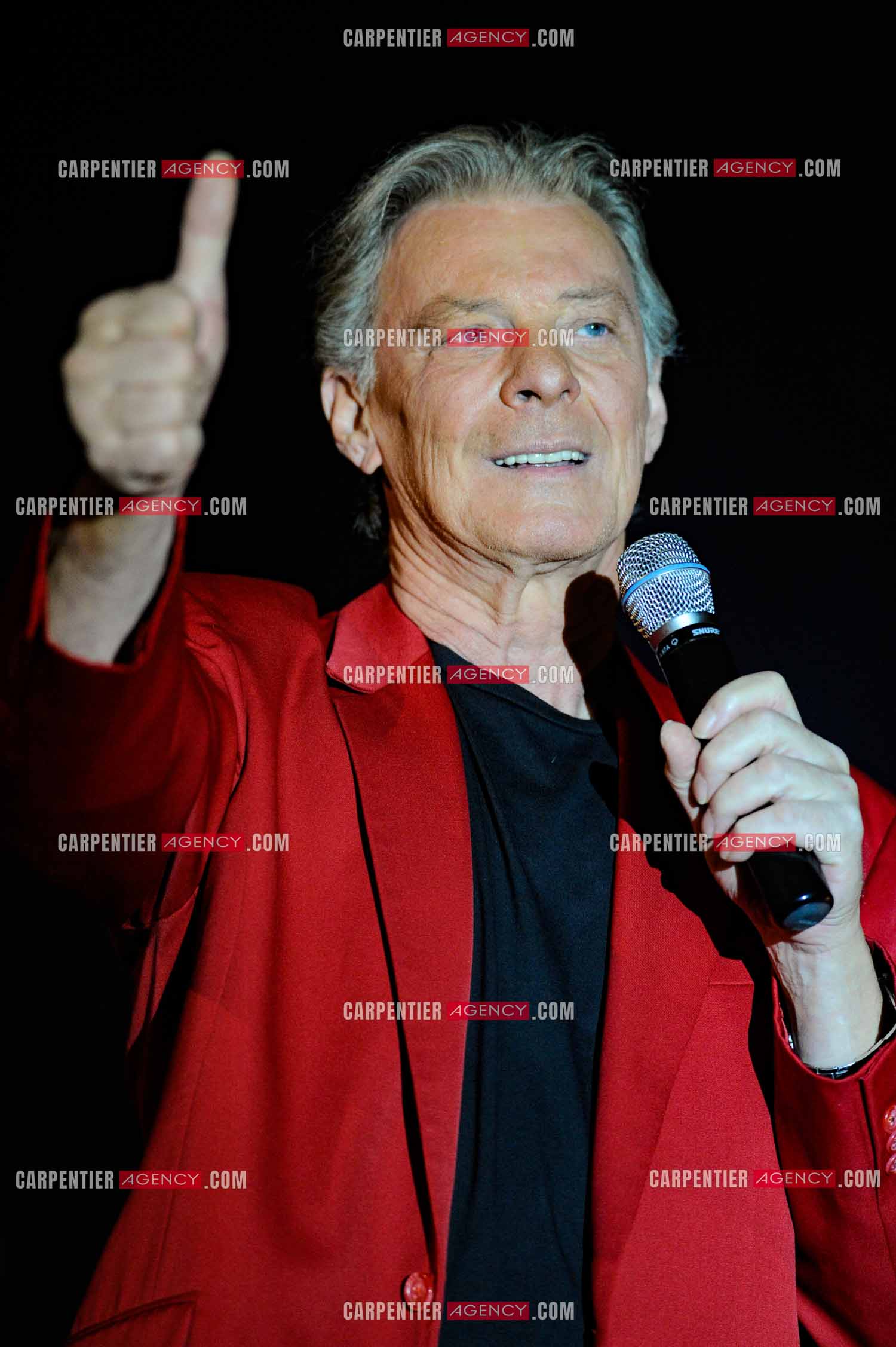 Le chanteur Herbert Léonard en concert en 2011.    ( Exclusif )
