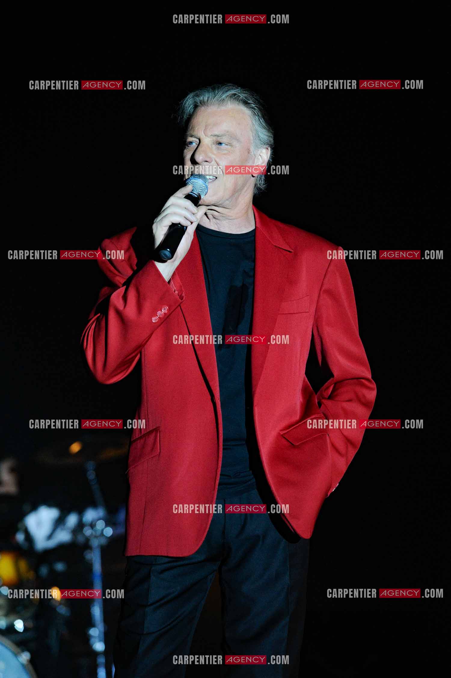 Le chanteur Herbert Léonard en concert en 2011.    ( Exclusif )