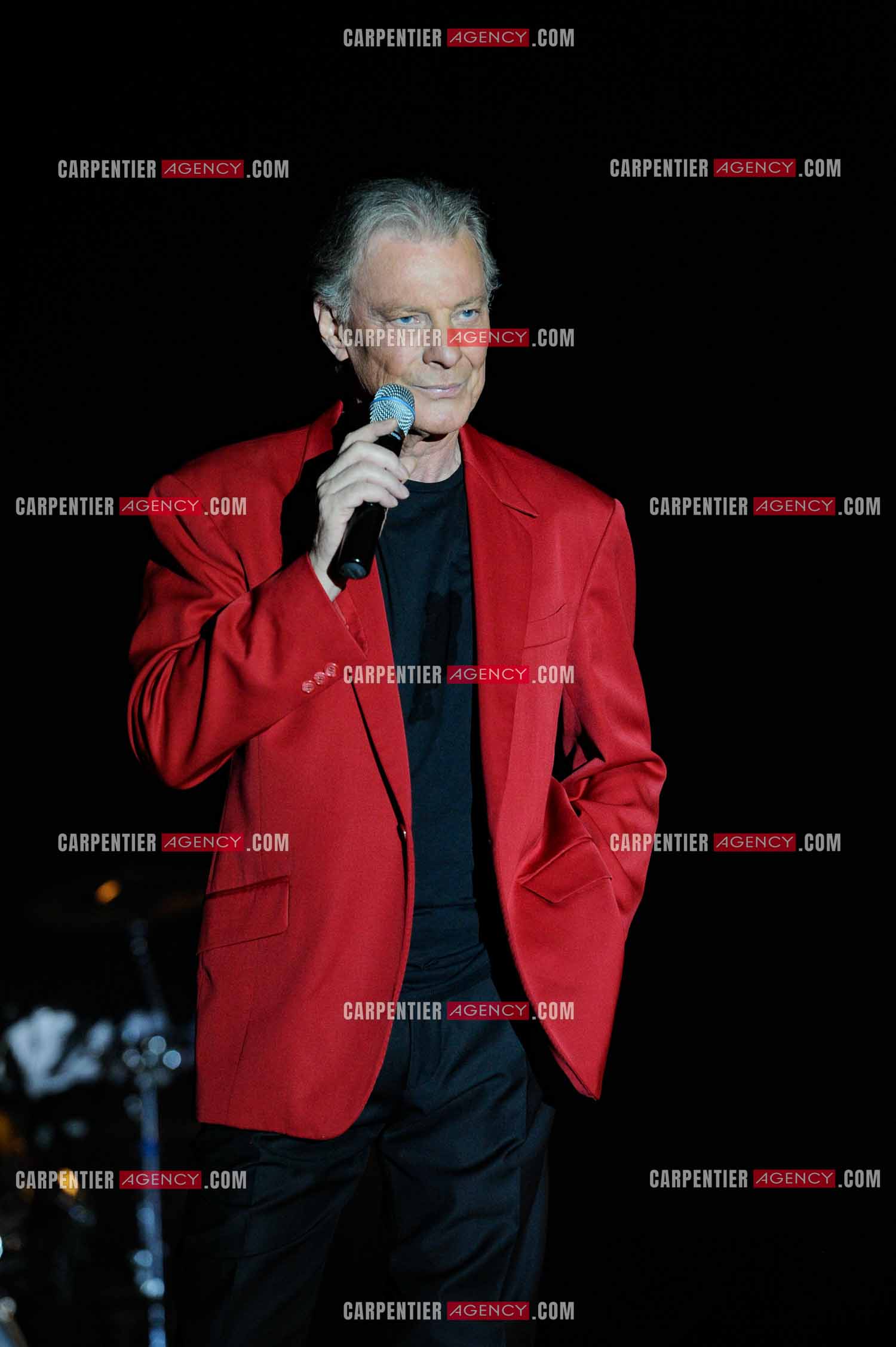 Le chanteur Herbert Léonard en concert en 2011.    ( Exclusif )