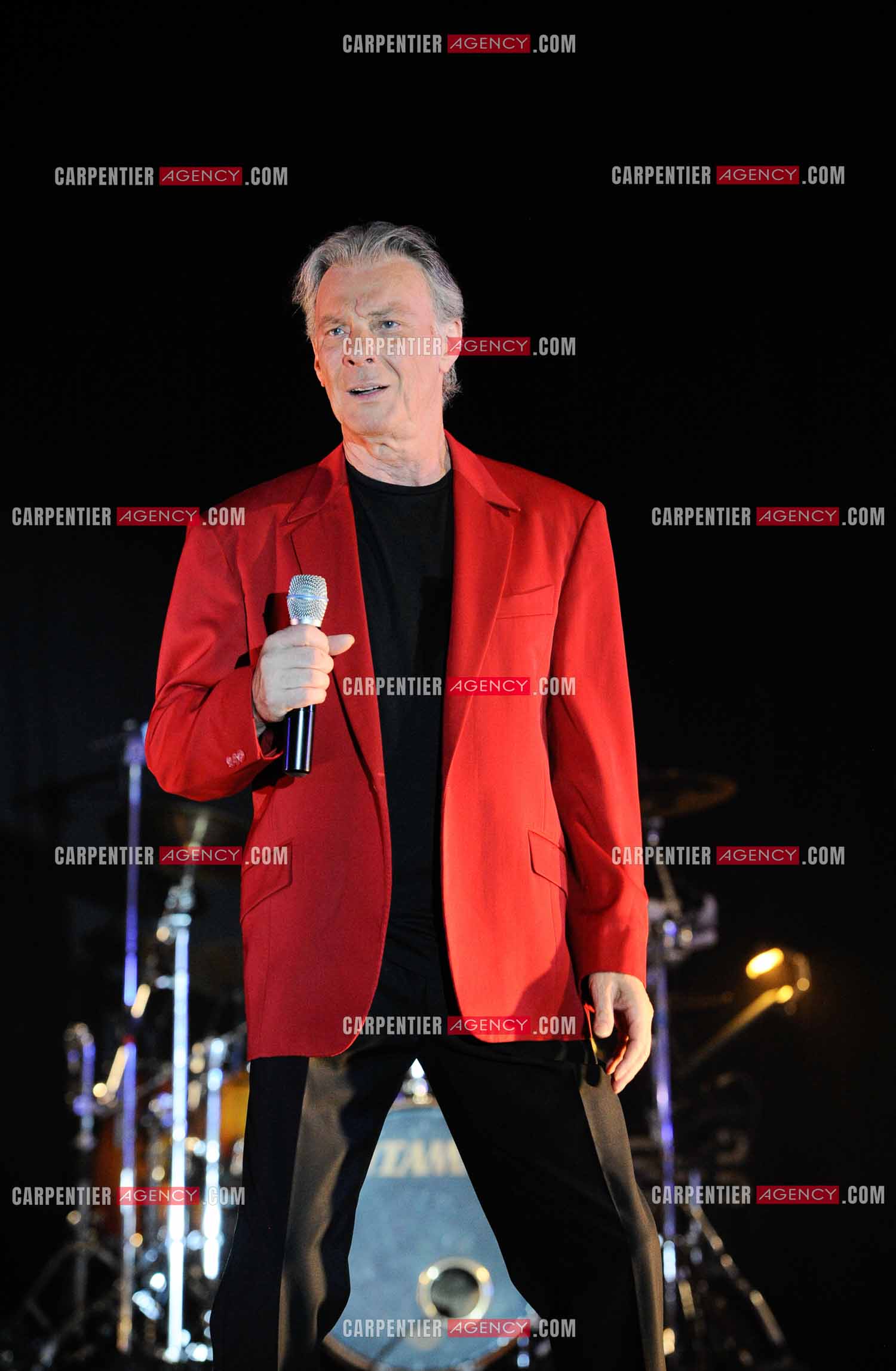 Le chanteur Herbert Léonard en concert en 2011.    ( Exclusif )