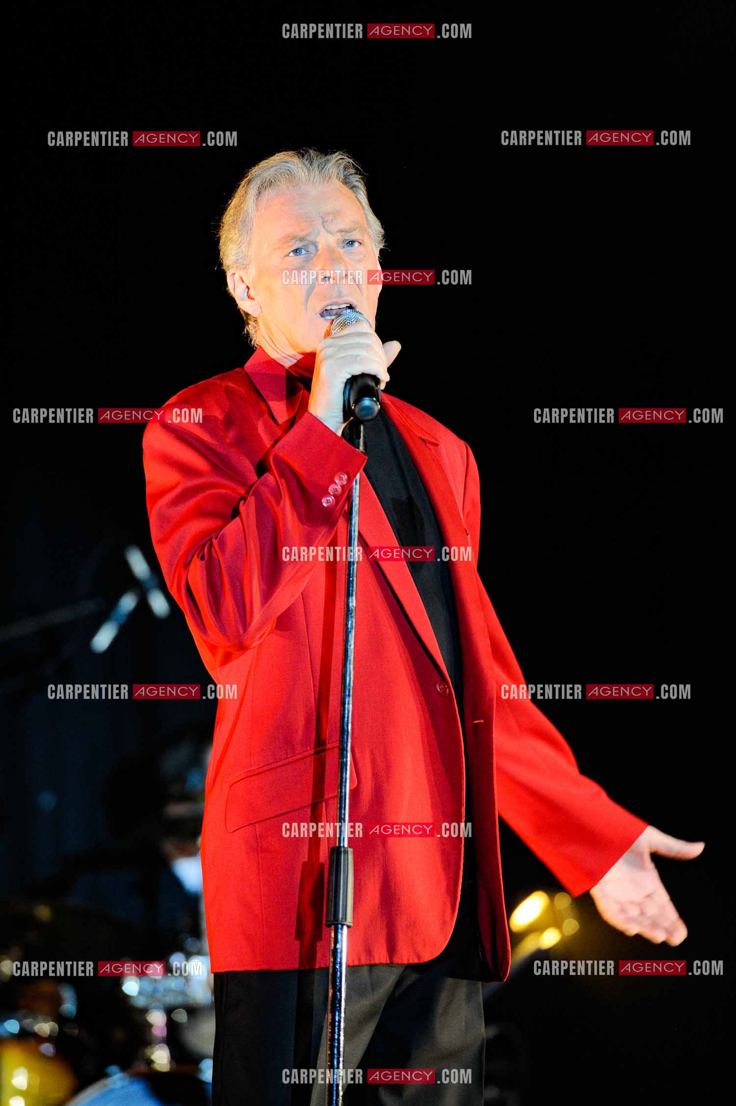 Le chanteur Herbert Léonard en concert en 2011.    ( Exclusif )