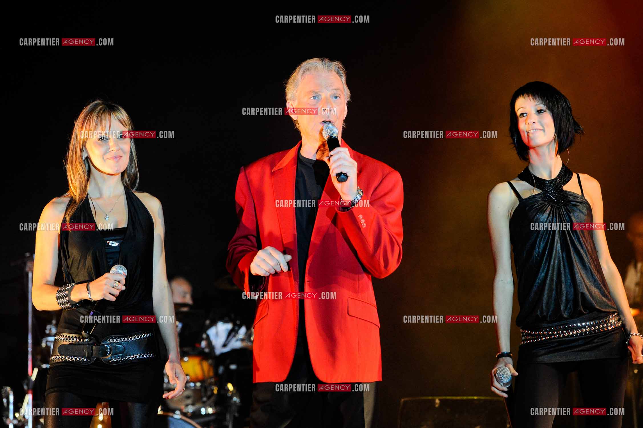 Le chanteur Herbert Léonard en concert en 2011.    ( Exclusif )