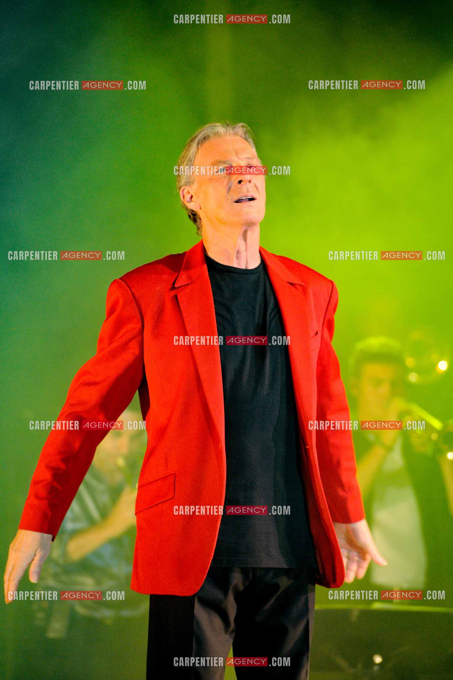 Le chanteur Herbert Léonard en concert en 2011.    ( Exclusif )