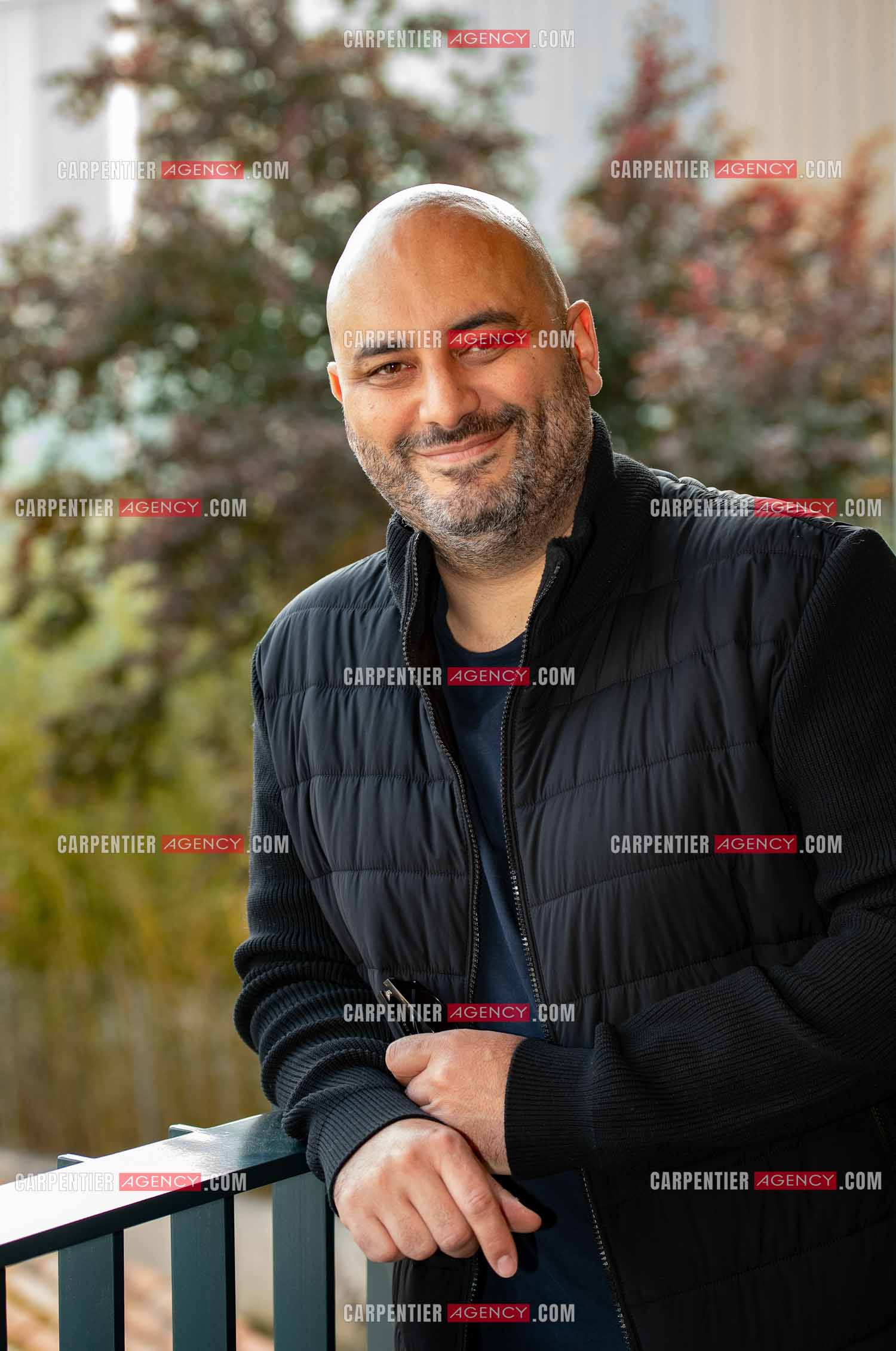 Portrait de l'humoriste Jérôme Commandeur.   ( Exclusif )