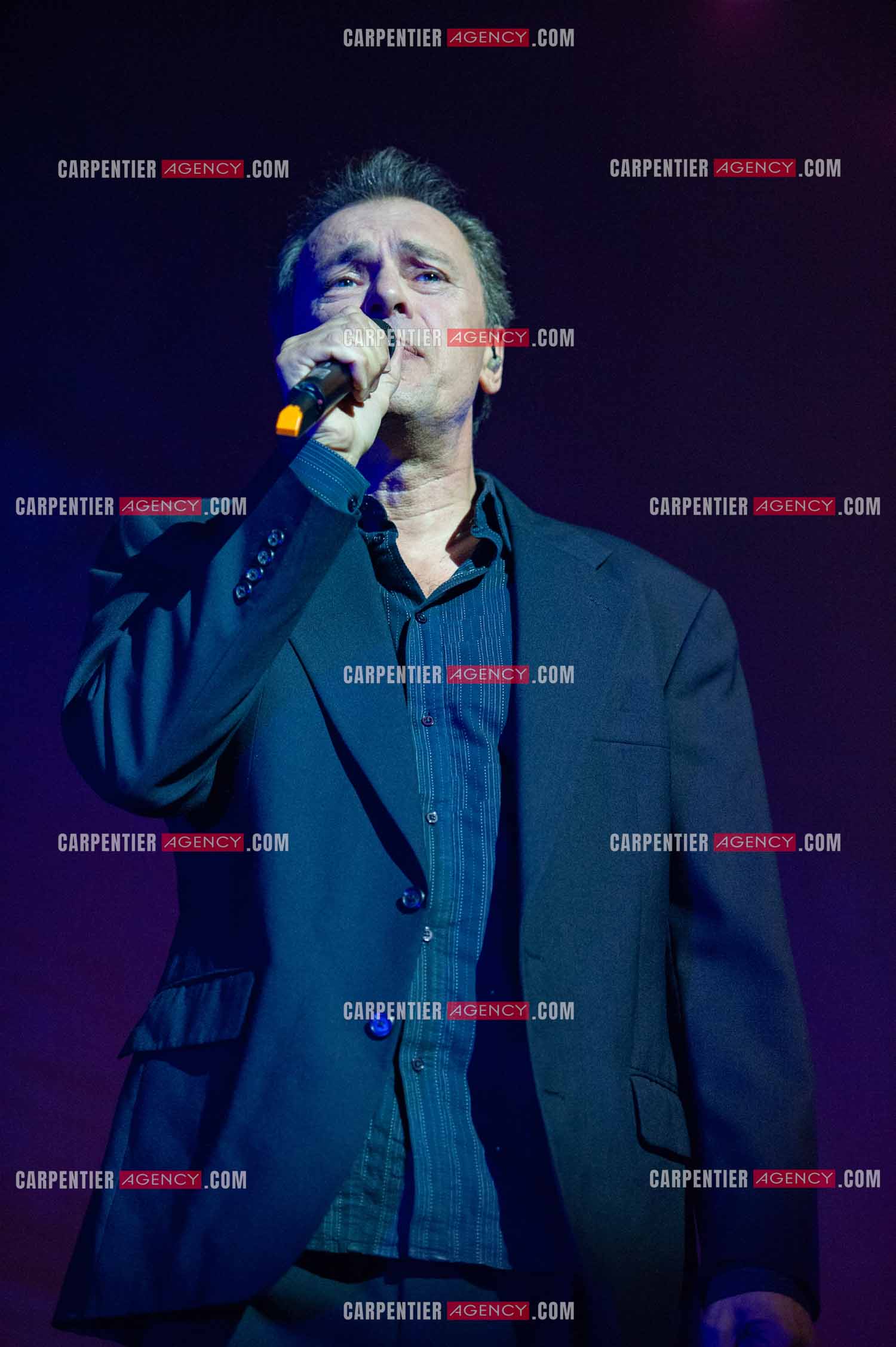 Le chanteur Richard Sanderson connu pour son tube “ Reality “ titre qui figure dans la bande originale du film "La Boum" dans la tournée RFM LOVE 80 au Zénith de Paris en 2010.      ( Exclusif )