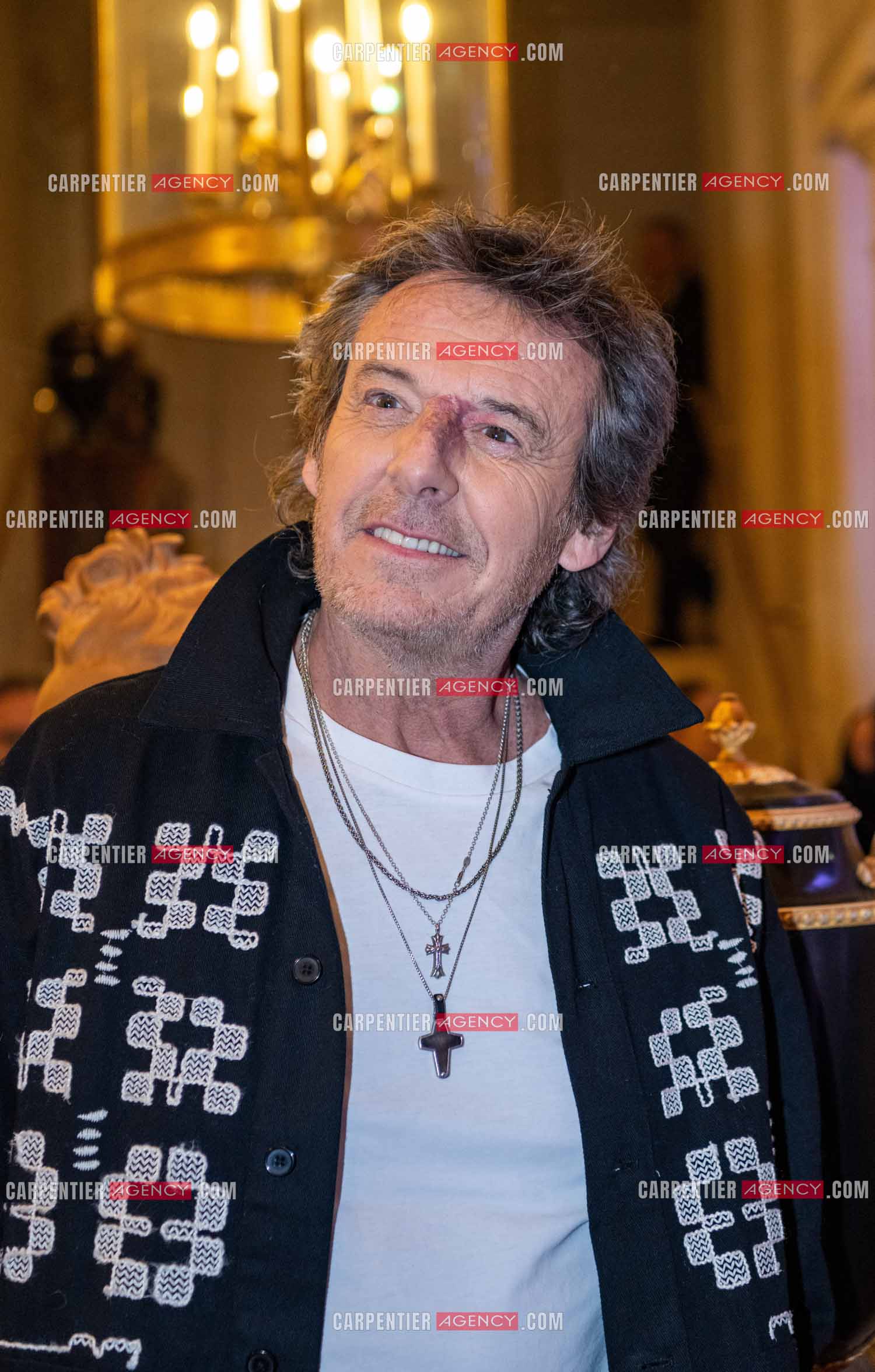 Soirée de Gala des Stéthos d'Or 2024 à l'Hôtel George V à Paris le 18 Mars 2024. L'animateur Jean-Luc Reichmann.