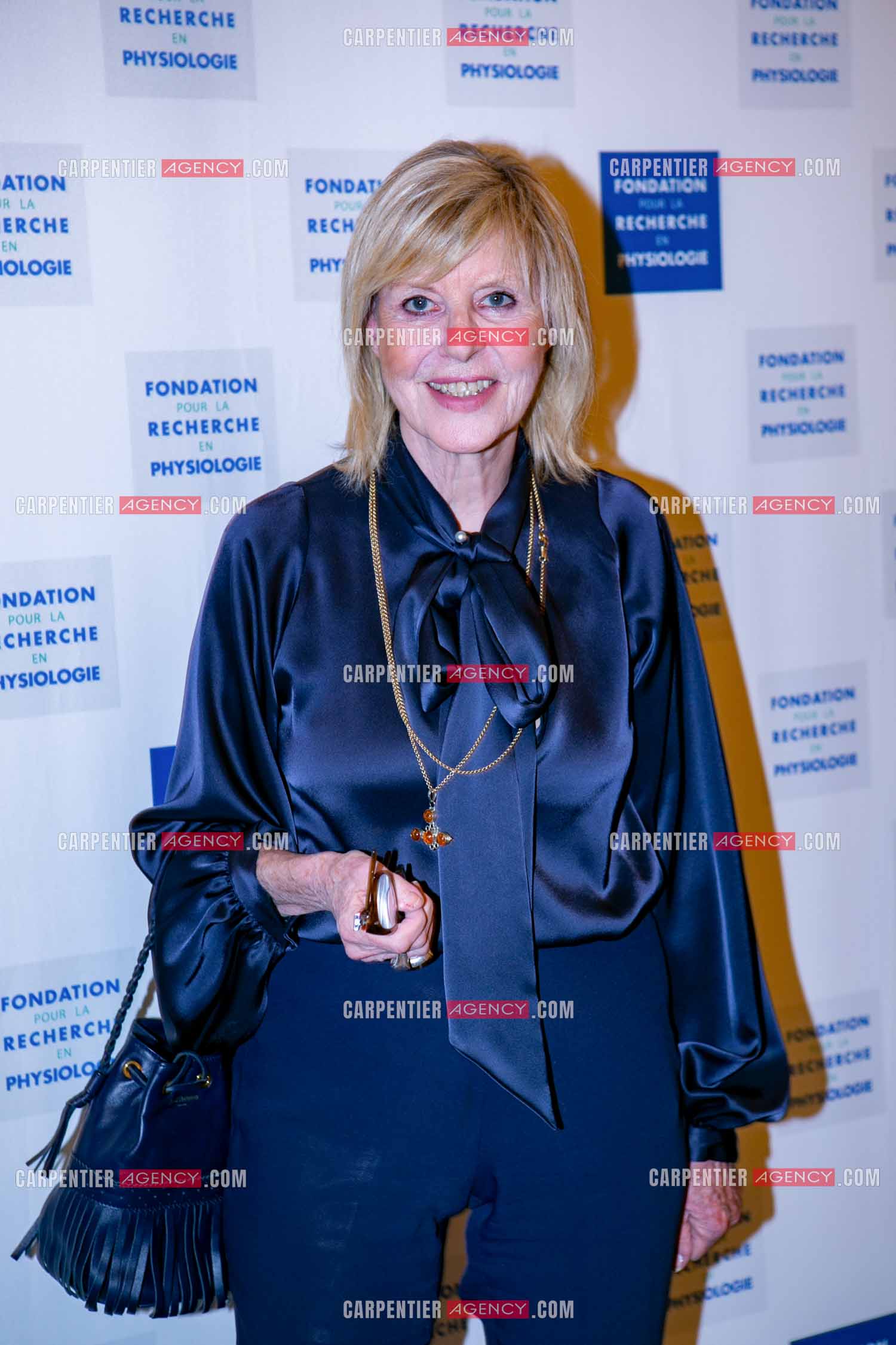 Soirée de Gala des Stéthos d'Or 2025 à l'Hôtel George V à Paris le 24 Mars 2025. Chantal Ladesou.
