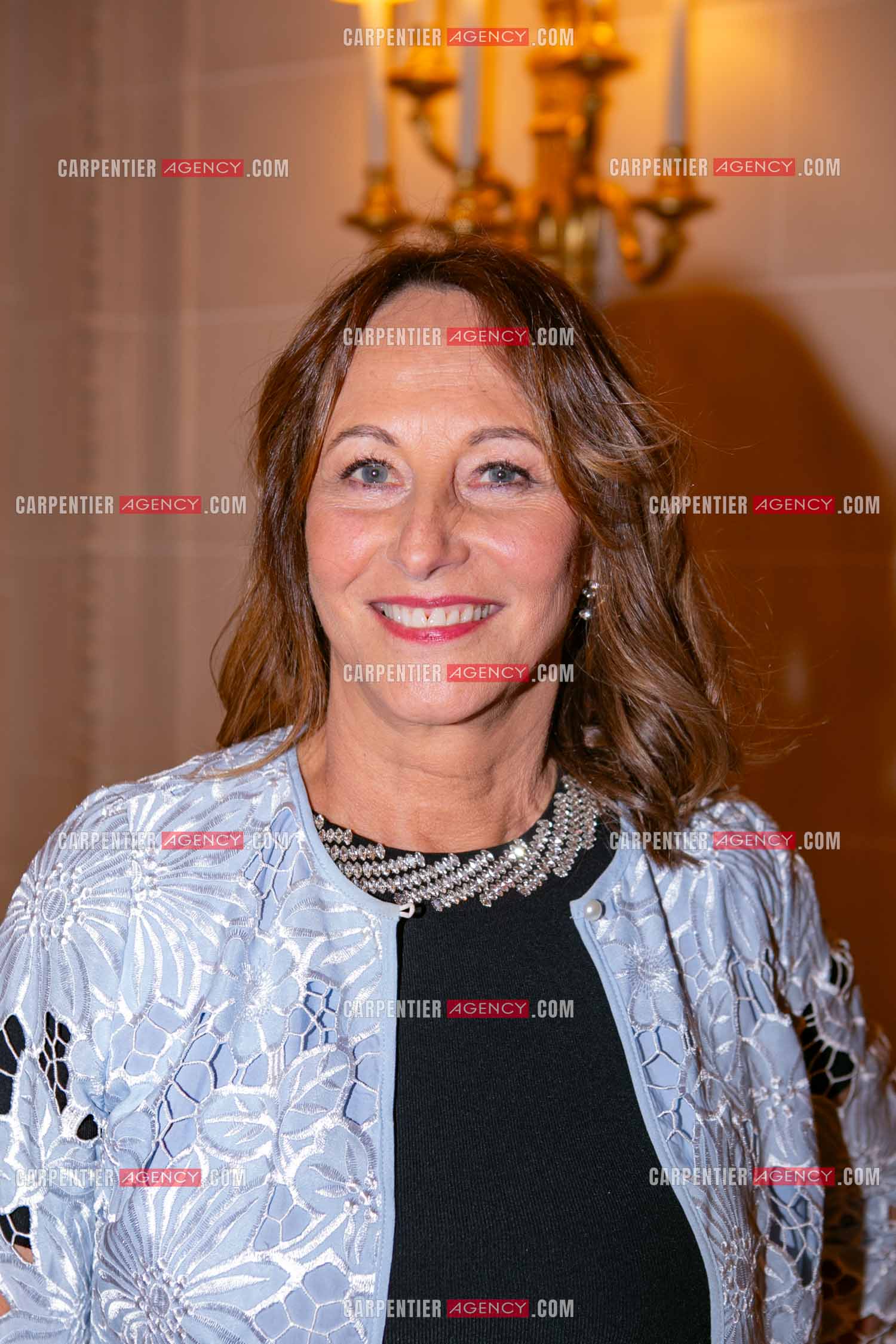 Soirée de Gala des Stéthos d'Or 2025 à l'Hôtel George V à Paris le 24 Mars 2025. Ségolène Royal.