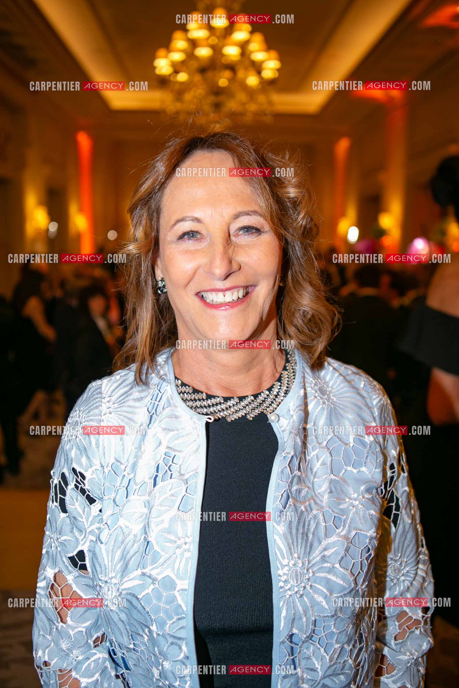 Soirée de Gala des Stéthos d'Or 2025 à l'Hôtel George V à Paris le 24 Mars 2025. Ségolène Royal.
