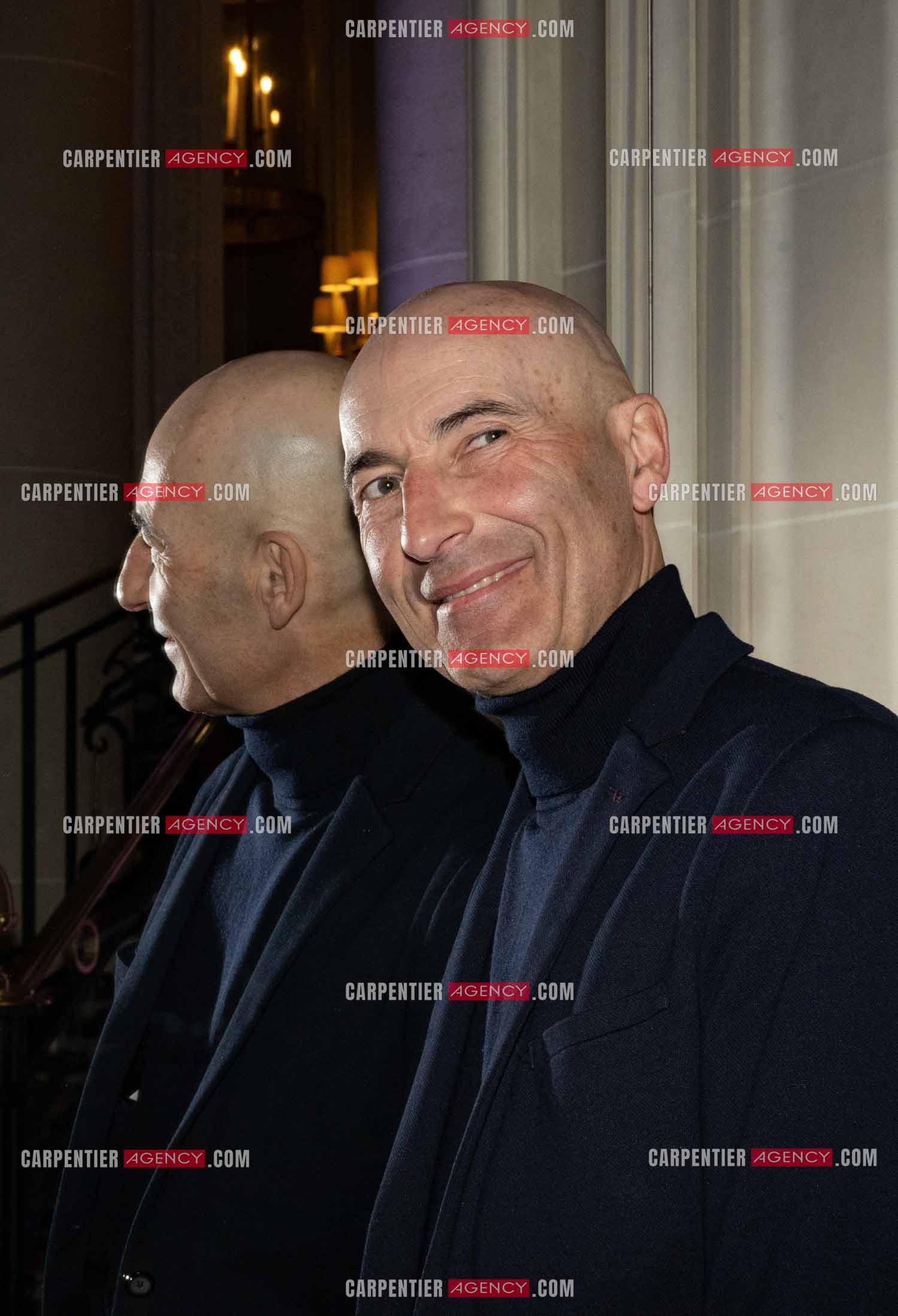 Soirée de Gala des Stéthos d'Or 2024 à l'Hôtel George V à Paris le 18 Mars 2024. L'humoriste Nicolas Canteloup.