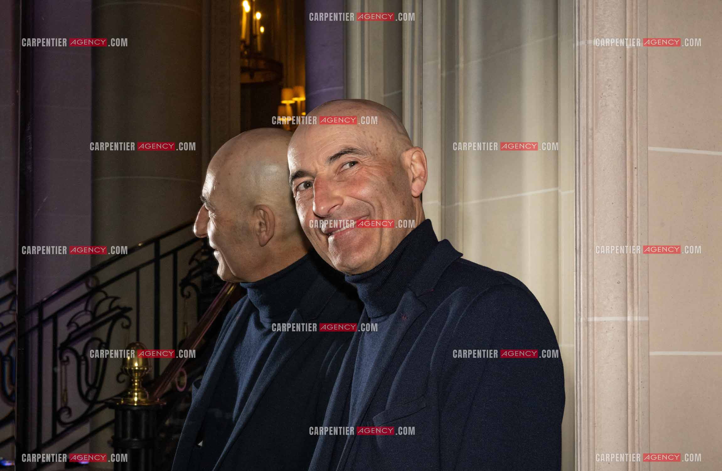 Soirée de Gala des Stéthos d'Or 2024 à l'Hôtel George V à Paris le 18 Mars 2024. L'humoriste Nicolas Canteloup.