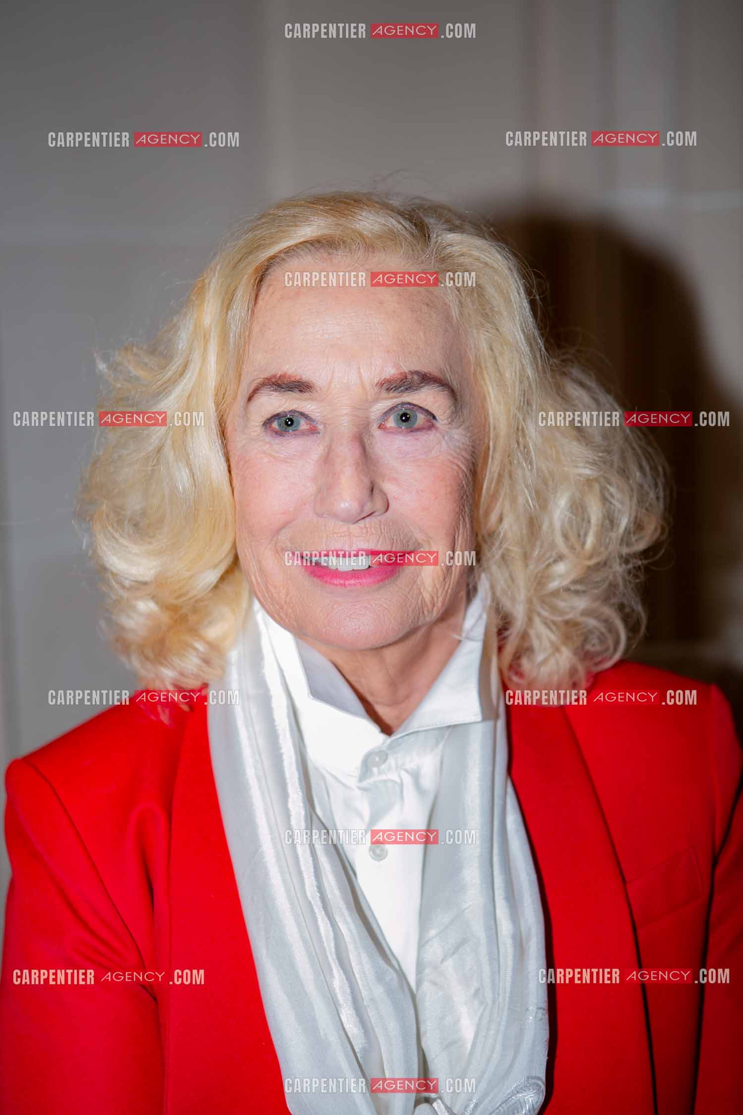 Soirée de Gala des Stéthos d'Or 2025 à l'Hôtel George V à Paris le 24 Mars 2025. L'actrice Brigitte Fossey.