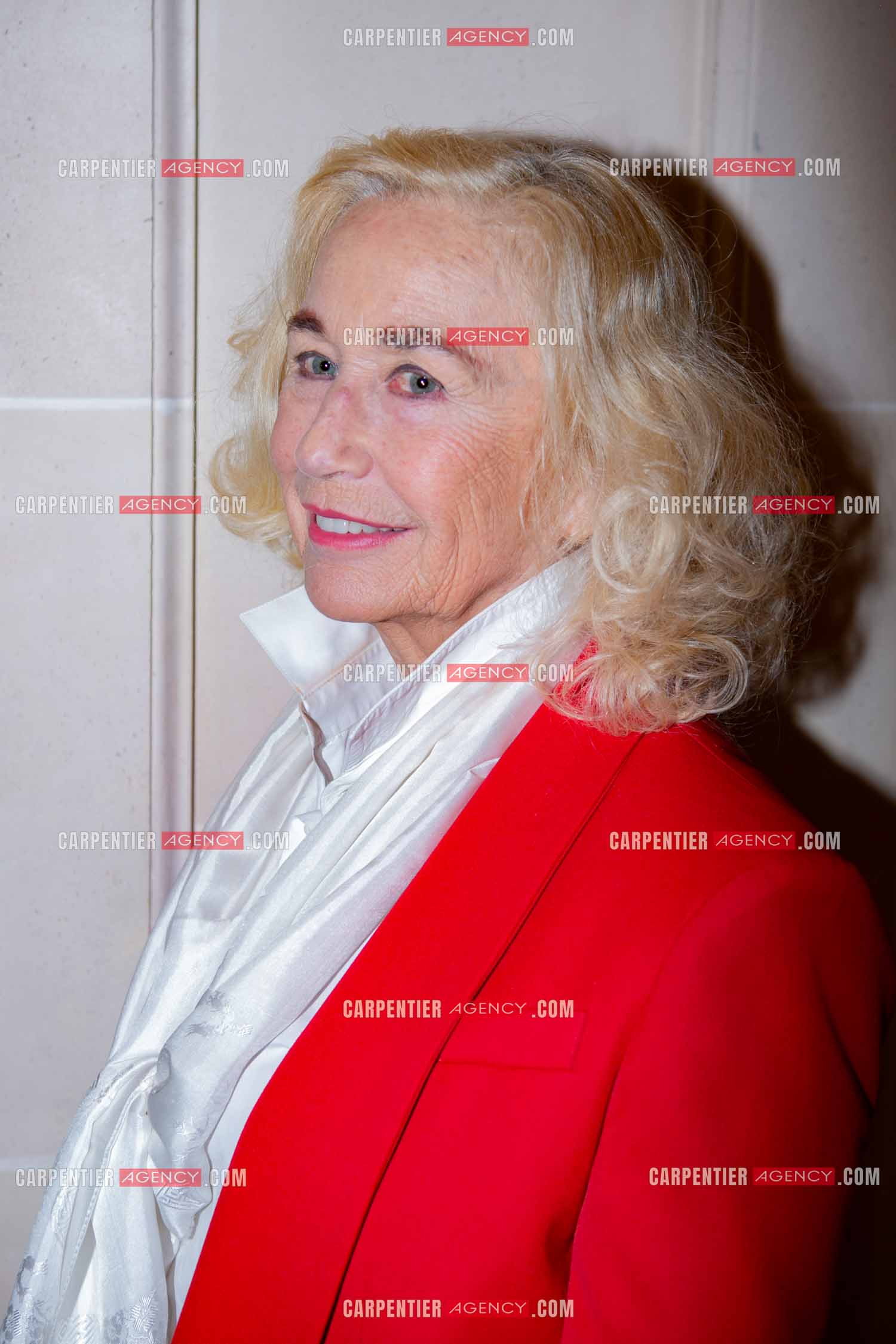 Soirée de Gala des Stéthos d'Or 2025 à l'Hôtel George V à Paris le 24 Mars 2025. L'actrice Brigitte Fossey.