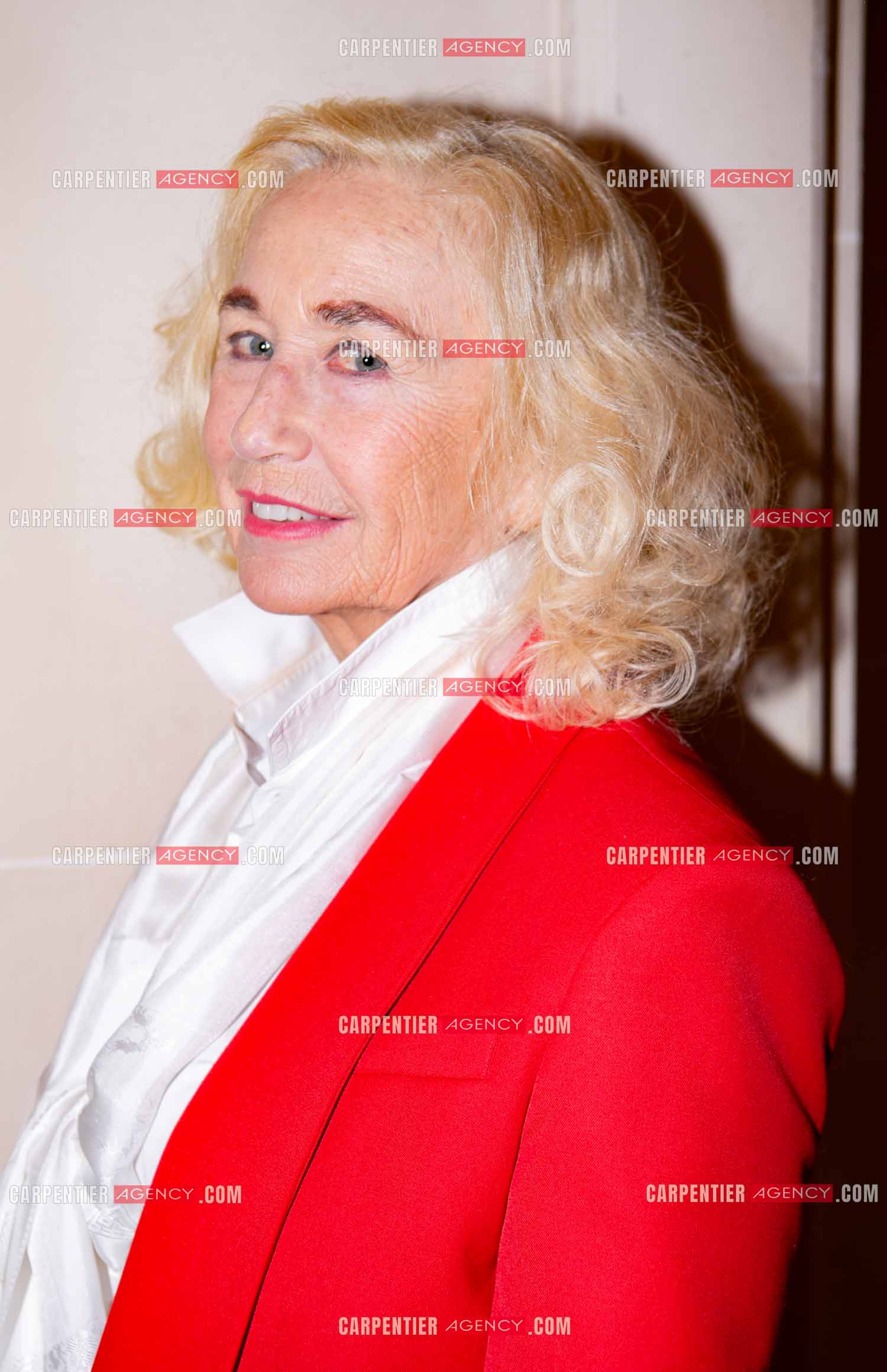 Soirée de Gala des Stéthos d'Or 2025 à l'Hôtel George V à Paris le 24 Mars 2025. L'actrice Brigitte Fossey.