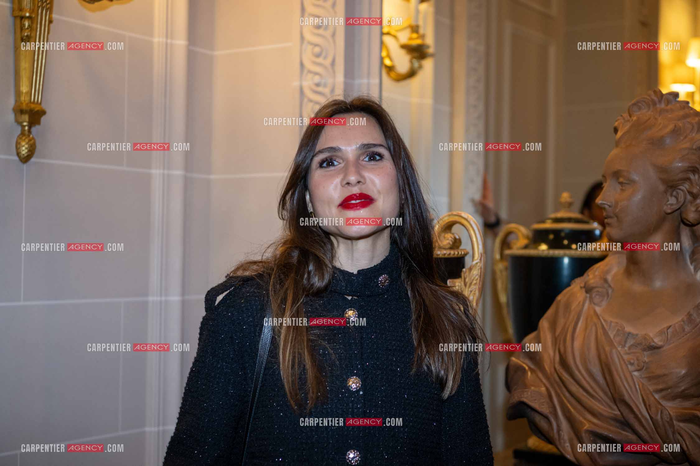 Soirée de Gala des Stéthos d'Or 2024 à l'Hôtel George V à Paris le 18 Mars 2024. La chanteuse Joyce Jonathan.