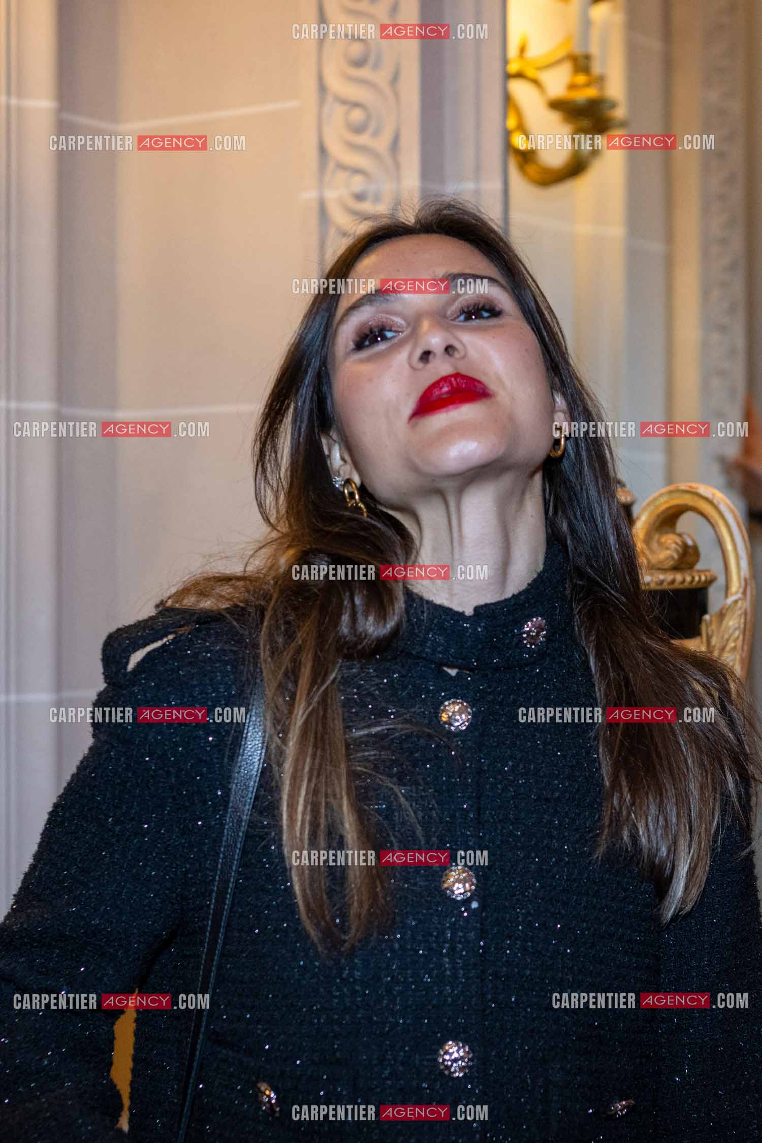Soirée de Gala des Stéthos d'Or 2024 à l'Hôtel George V à Paris le 18 Mars 2024. La chanteuse Joyce Jonathan.