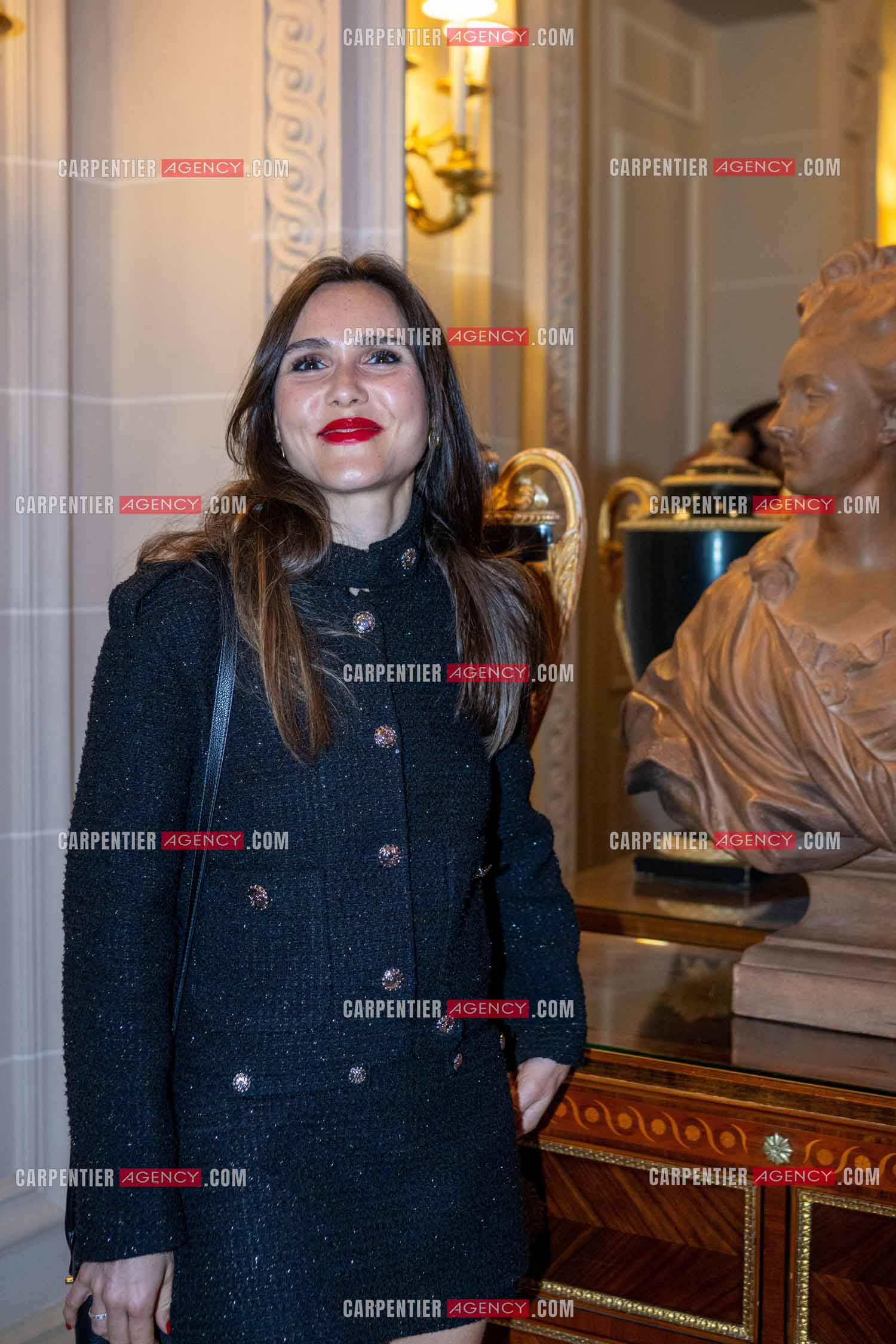 Soirée de Gala des Stéthos d'Or 2024 à l'Hôtel George V à Paris le 18 Mars 2024. La chanteuse Joyce Jonathan.