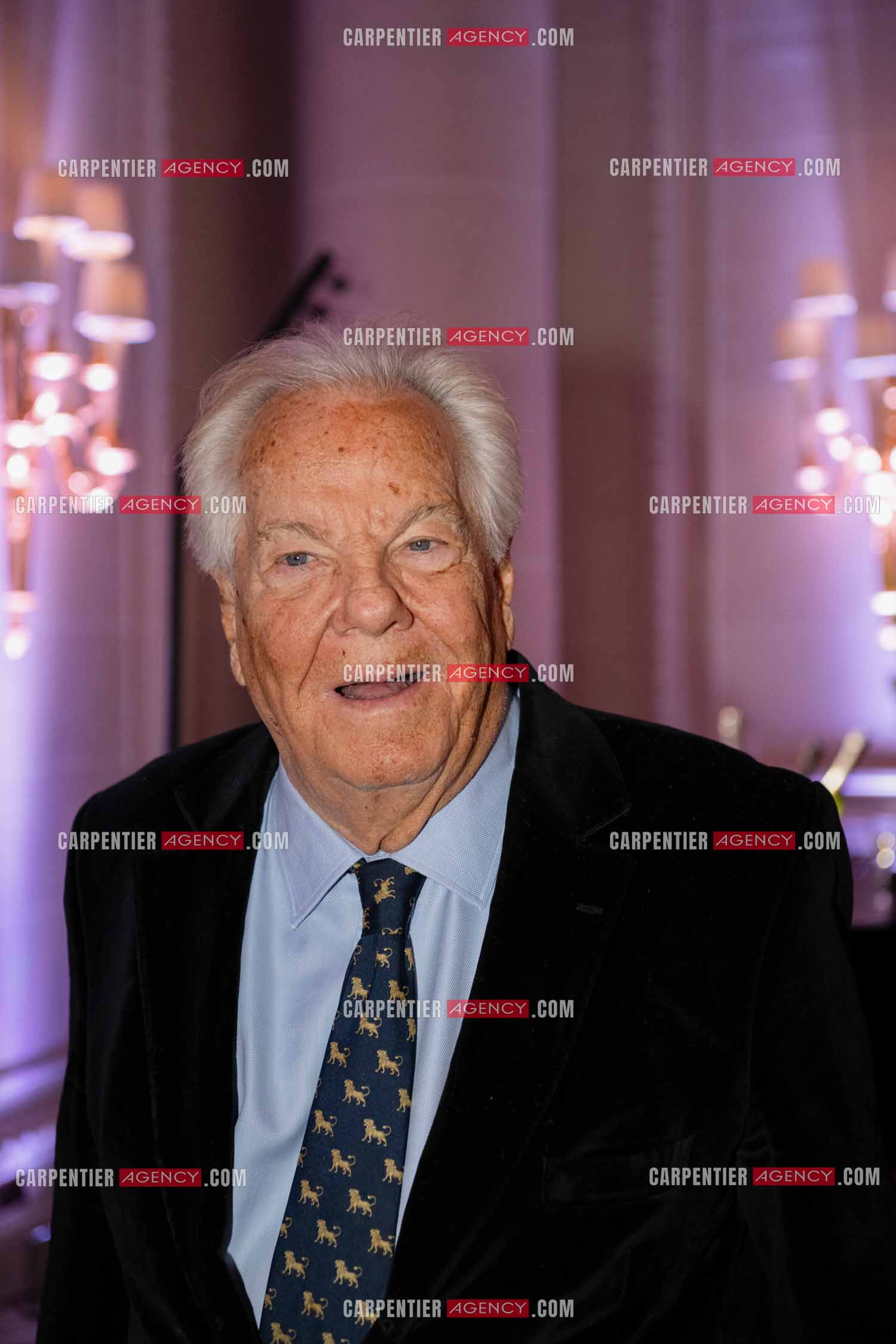 Soirée de Gala des Stéthos d'Or 2024 à l'Hôtel George V à Paris le 18 Mars 2024. Le roi de la jet-set Massimo Gargia.