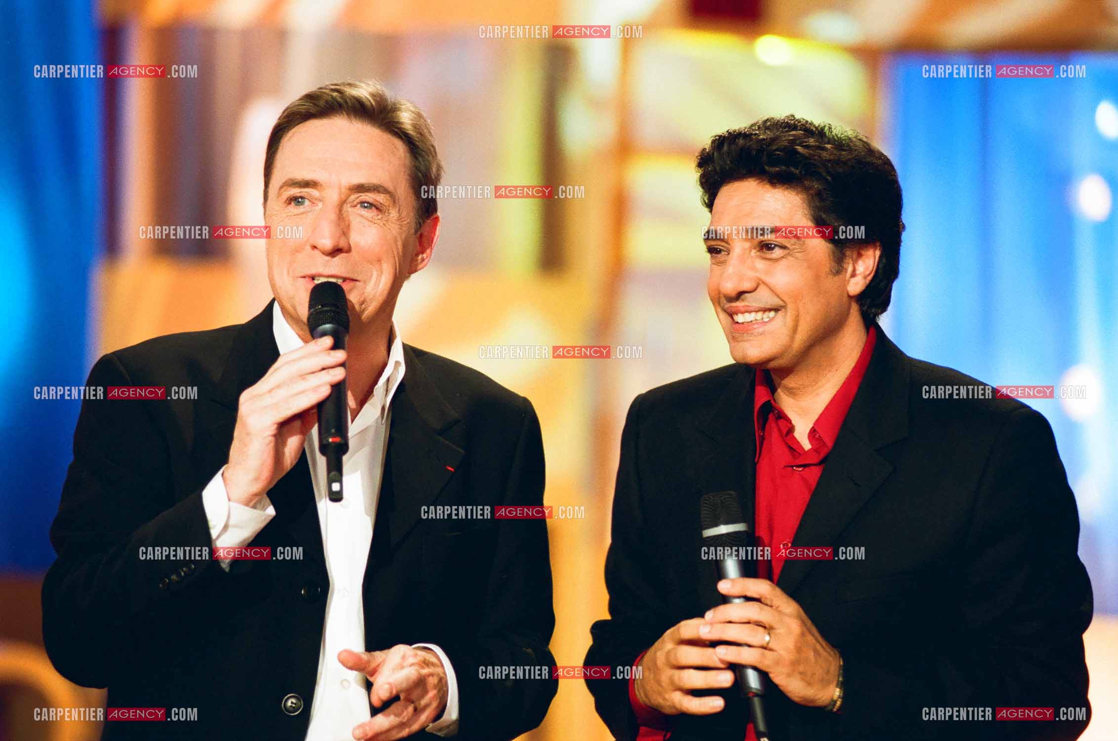 Le chanteur Frédéric François invité dans l'émission de Pascal Sevran.                    ( Exclusif )