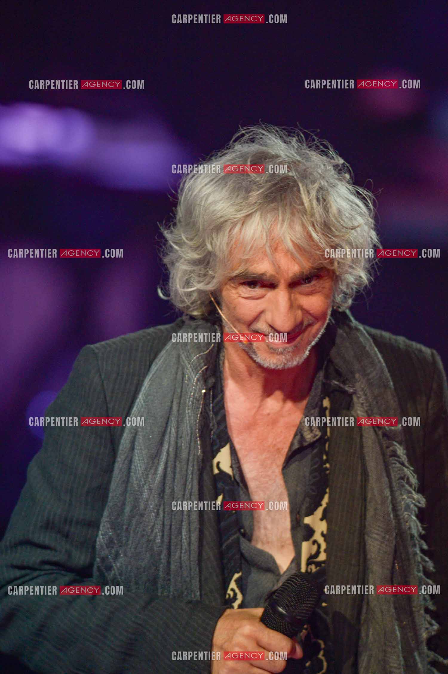 Le chanteur Louis Bertignac coach vocal de l'émission The Voice Kid's.  ( Exclusif )