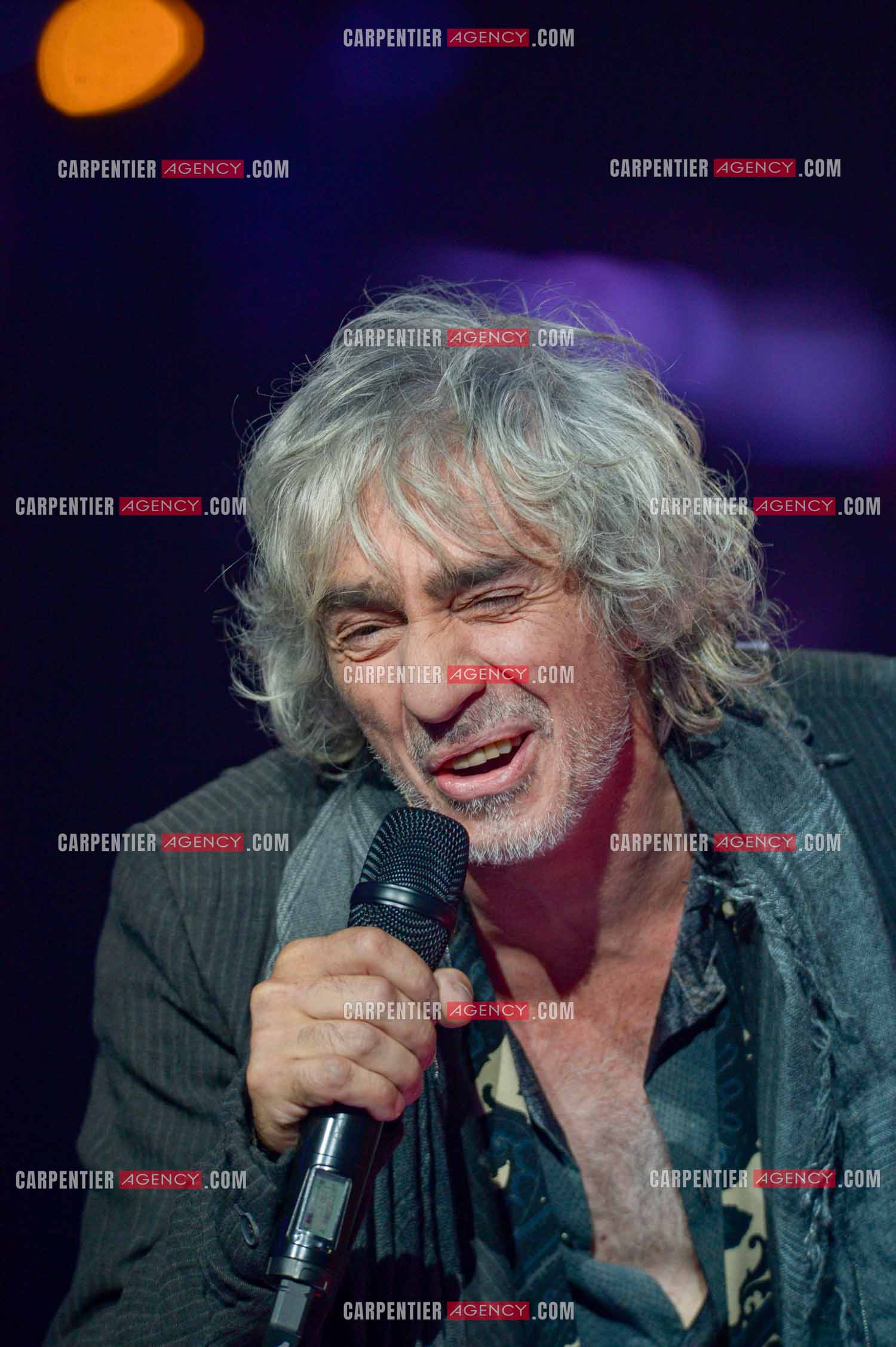 Le chanteur Louis Bertignac coach vocal de l'émission The Voice Kid's.  ( Exclusif )