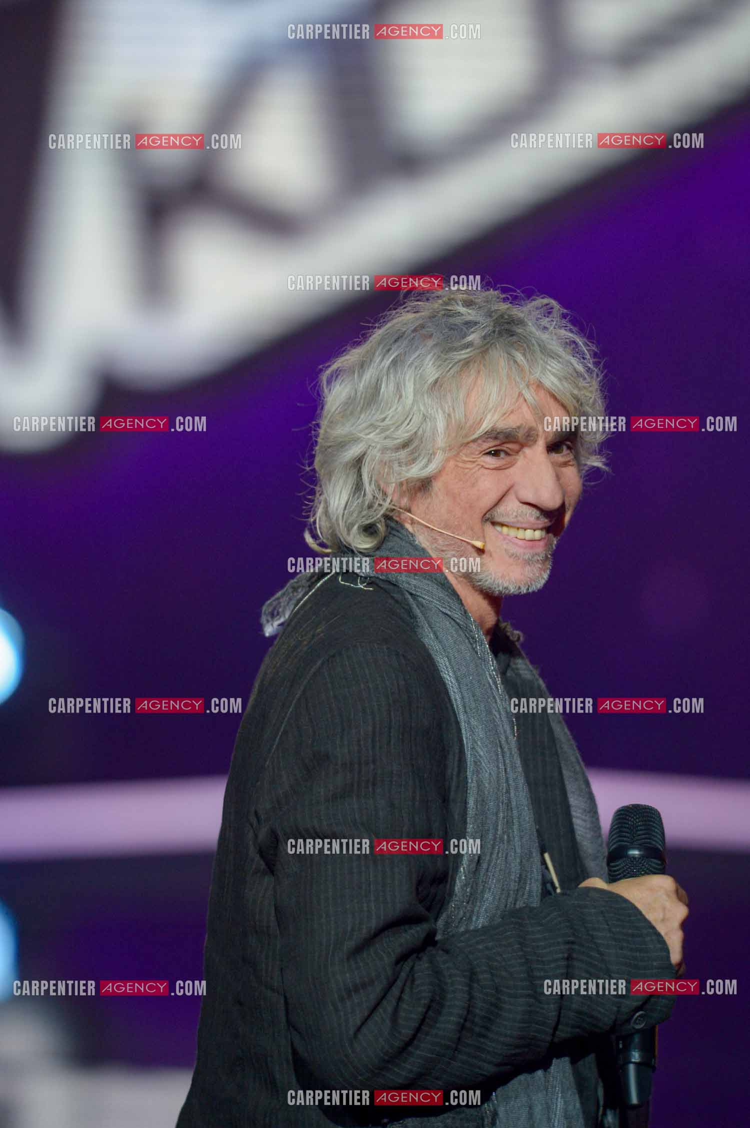 Le chanteur Louis Bertignac coach vocal de l'émission The Voice Kid's.  ( Exclusif )