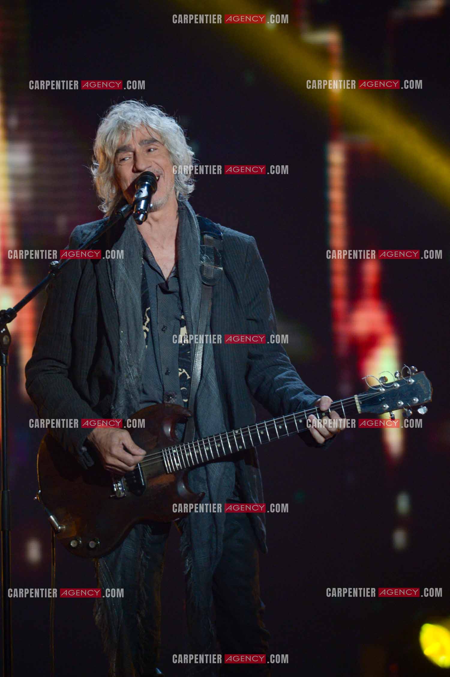 Le chanteur Louis Bertignac coach vocal de l'émission The Voice Kid's.  ( Exclusif )