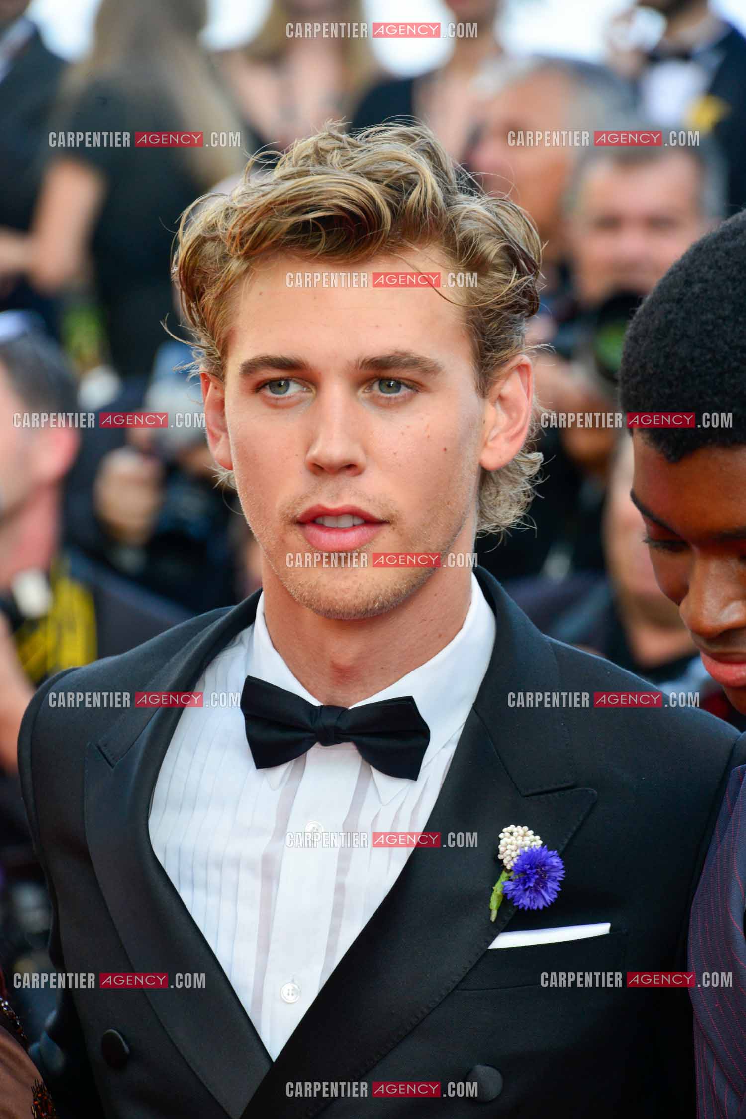 L'acteur américain Austin Butler lors du festival de Cannes pour la présentation du film “ ELVIS “ en 2022.