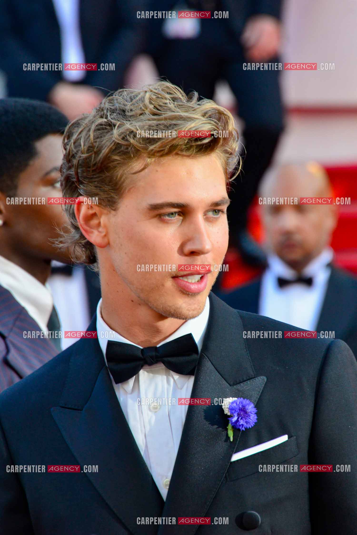 L'acteur américain Austin Butler lors du festival de Cannes pour la présentation du film “ ELVIS “ en 2022.