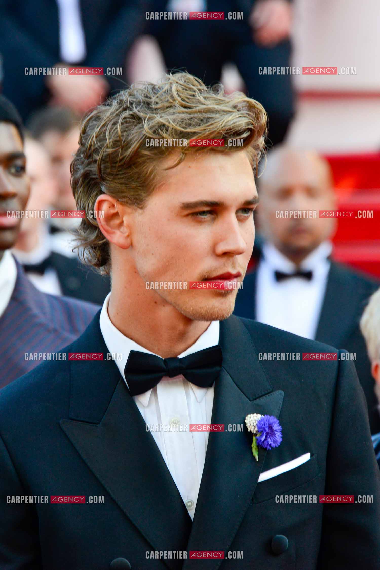 L'acteur américain Austin Butler lors du festival de Cannes pour la présentation du film “ ELVIS “ en 2022.