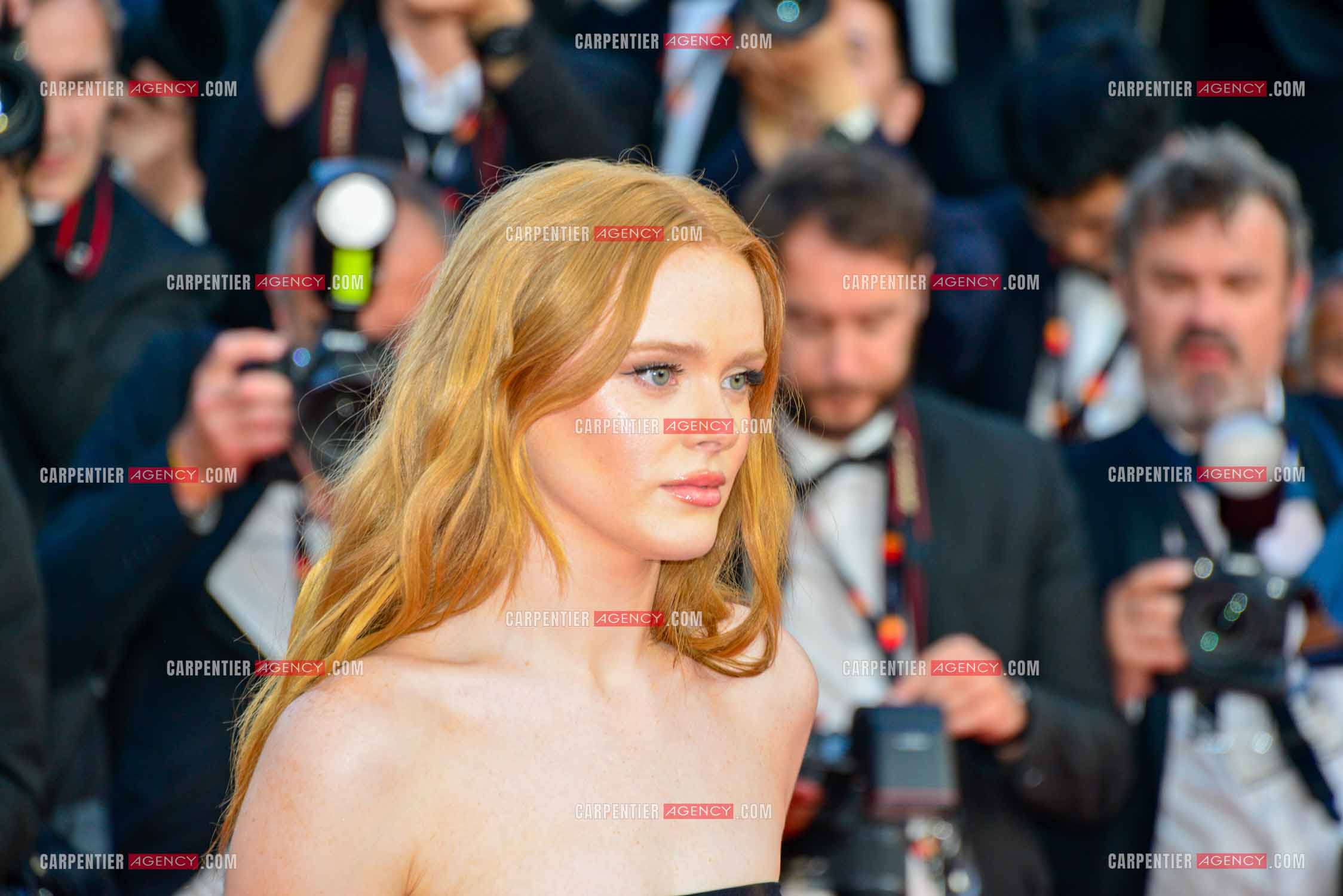 Festival de Cannes 2023. 76e édition du 16 au 27 mai 2023 au Palais des festivals, à Cannes. L'actrice Américaine Abigail Cowen assiste à la cérémonie de clôture et à la projection du film “ Élémentaire  “.