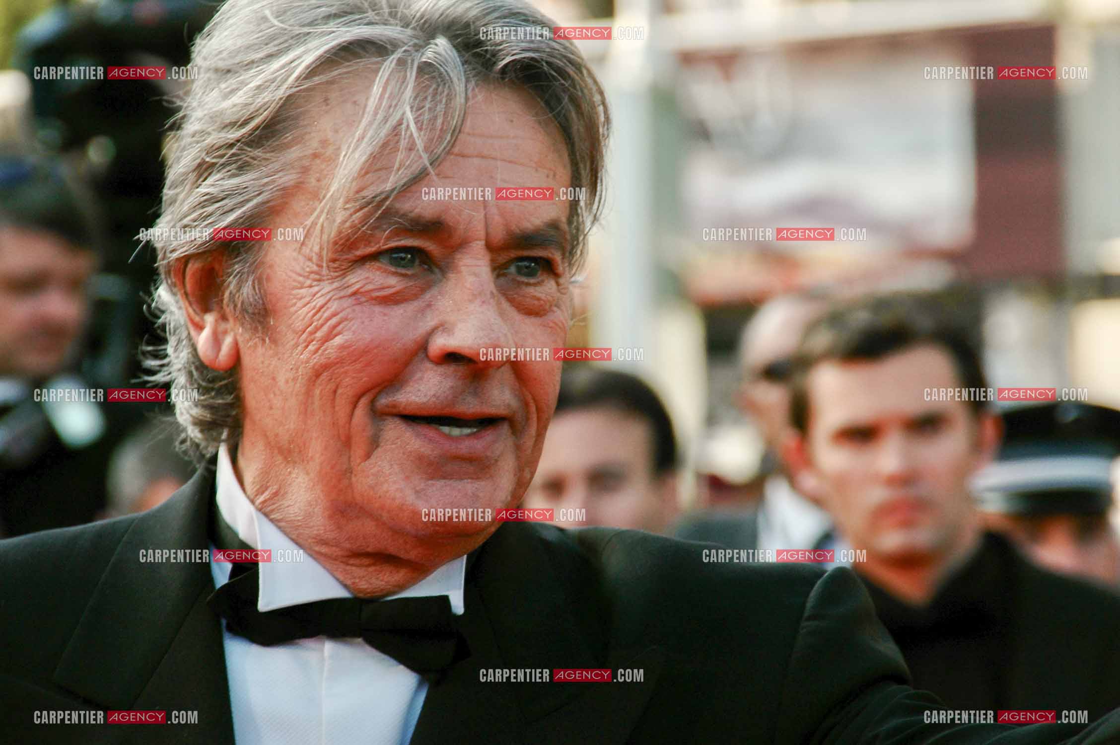 l'acteur français Alain Delon lors du 60e Festival de Cannes 2007.