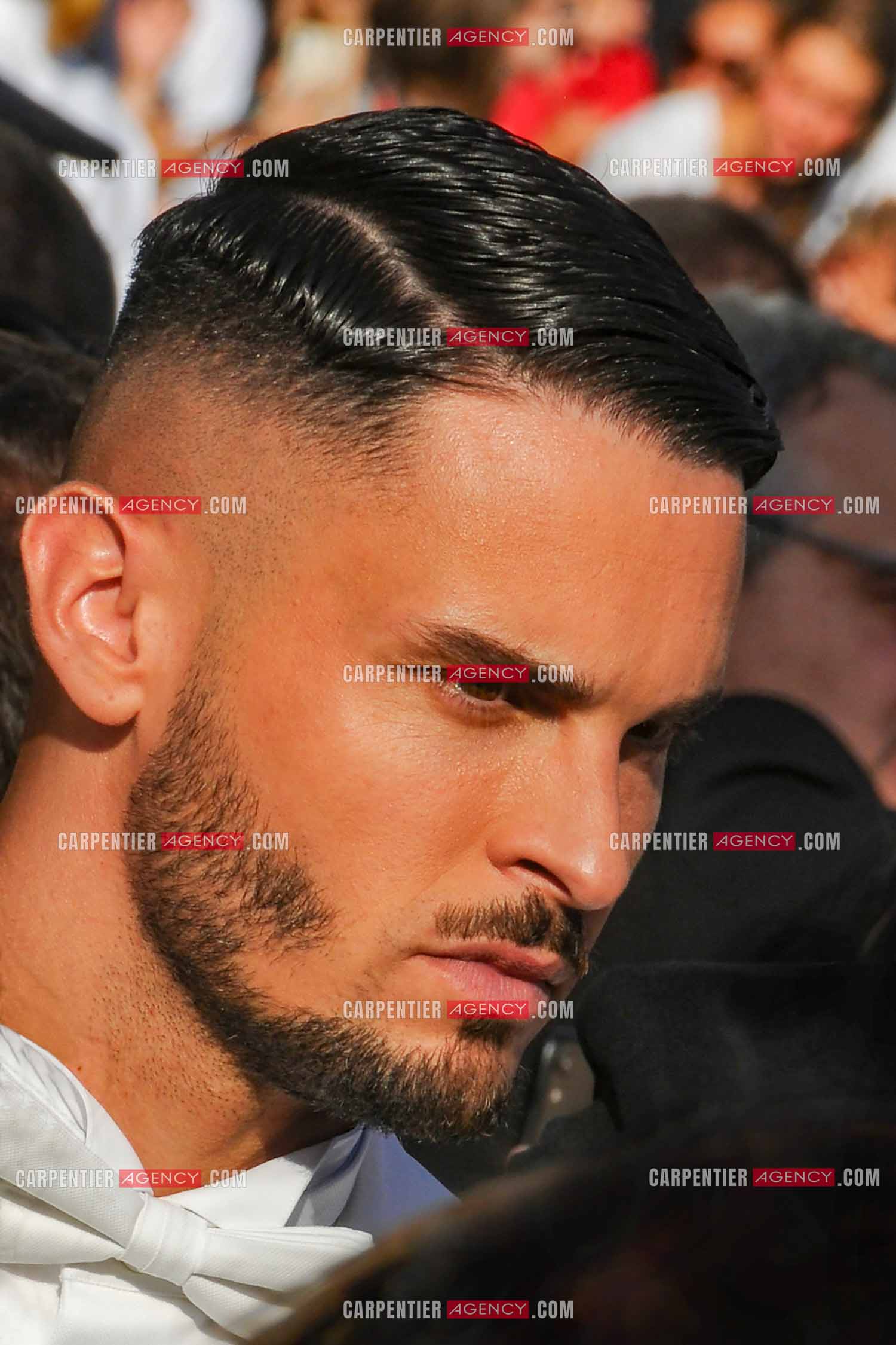 Le mannequin Baptiste Giabiconi lors du Festival de Cannes pour la projection du film “ Final Cut “ en 2022.