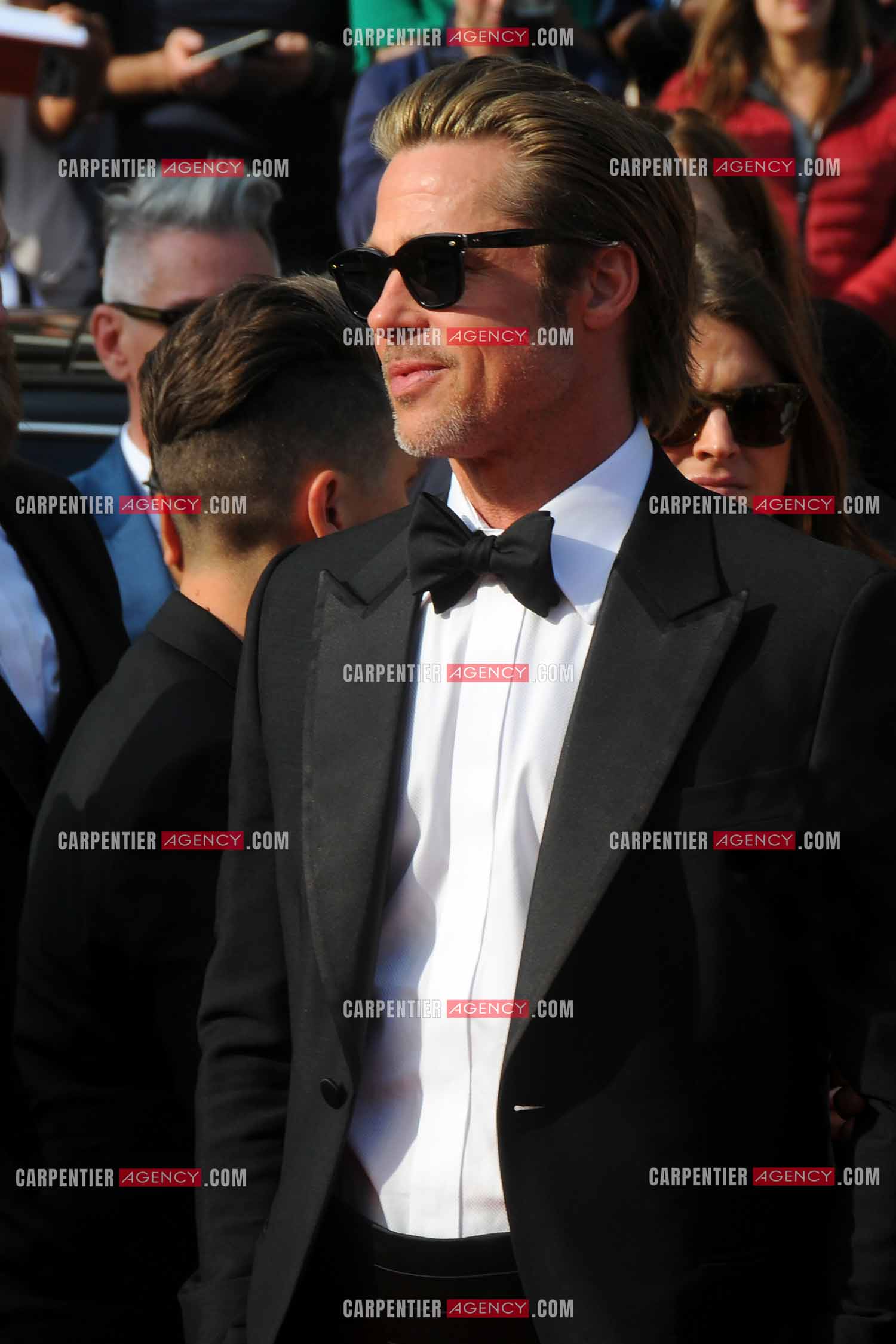 L'acteur américain Brad Pitt pour la projection du film “ Les tuer doucement “ au Festival de Cannes en 2012.