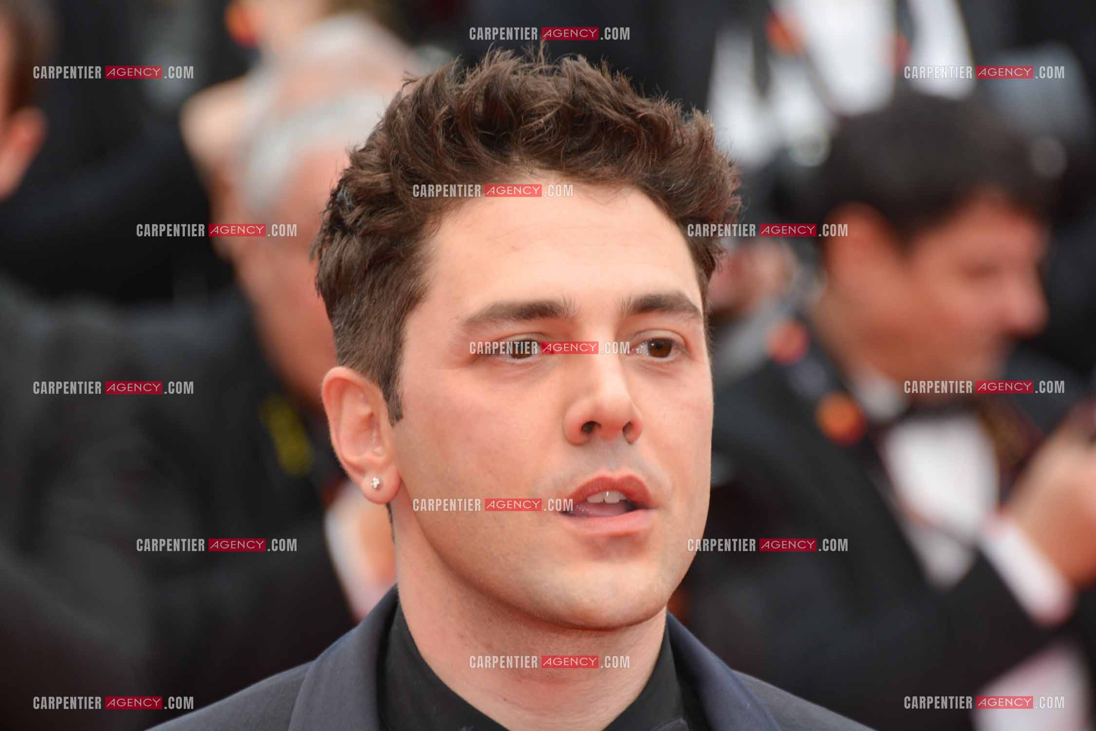 Ouverture du  77ème Festival de Cannes du 14 au 25 mai 2024. L'acteur Xavier Dolan lors de la cérémonie d'ouverture.