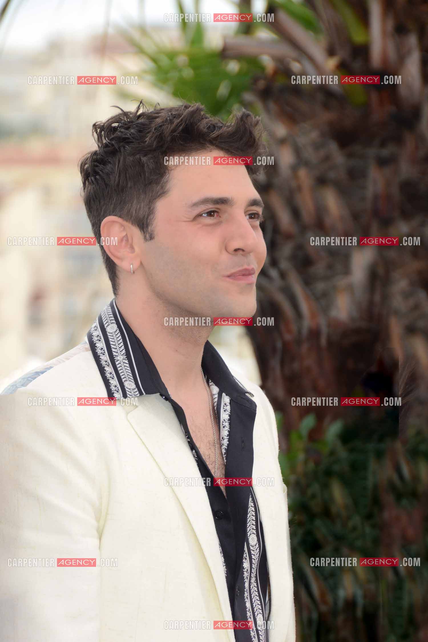 Ouverture du  77ème Festival de Cannes du 14 au 25 mai 2024. L'acteur Xavier Dolan.