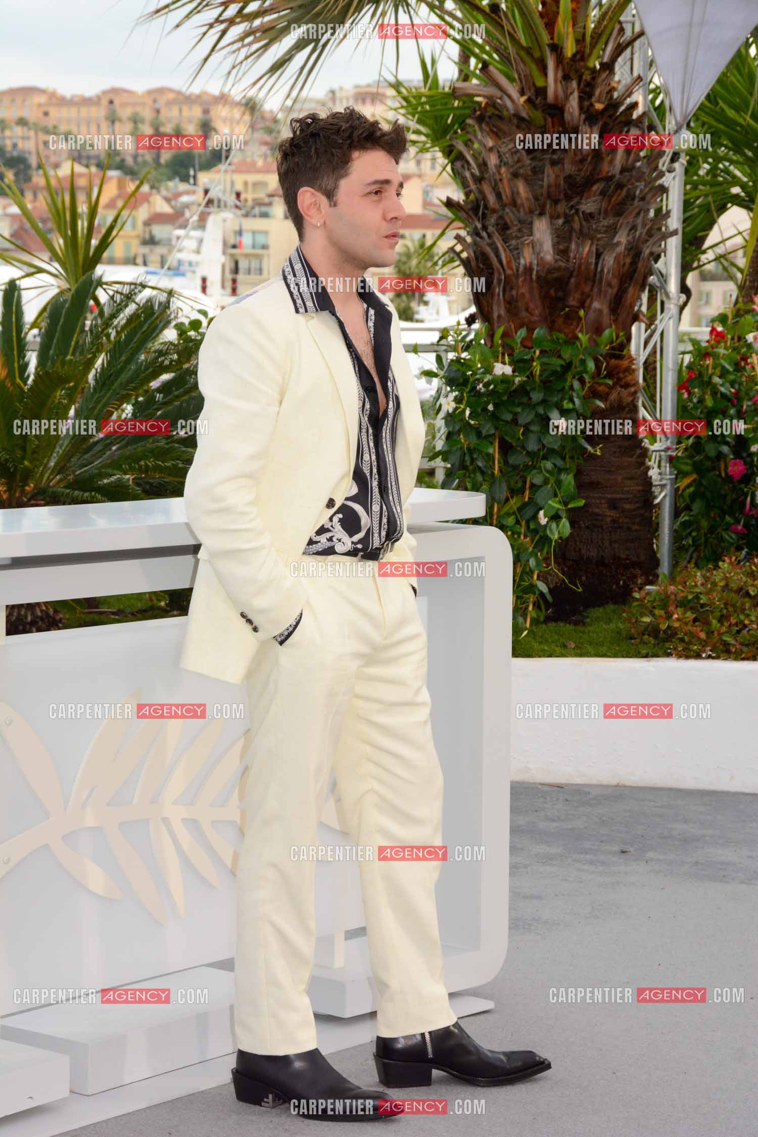 Ouverture du  77ème Festival de Cannes du 14 au 25 mai 2024. L'acteur Xavier Dolan.