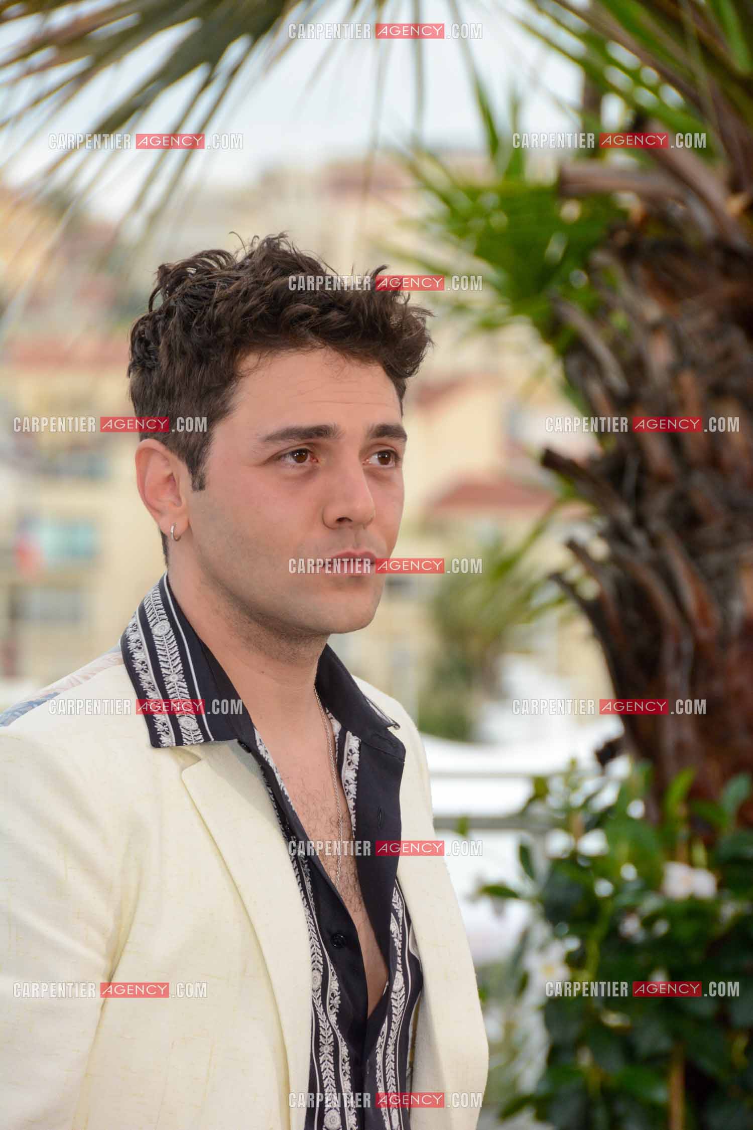 Ouverture du  77ème Festival de Cannes du 14 au 25 mai 2024. L'acteur Xavier Dolan.