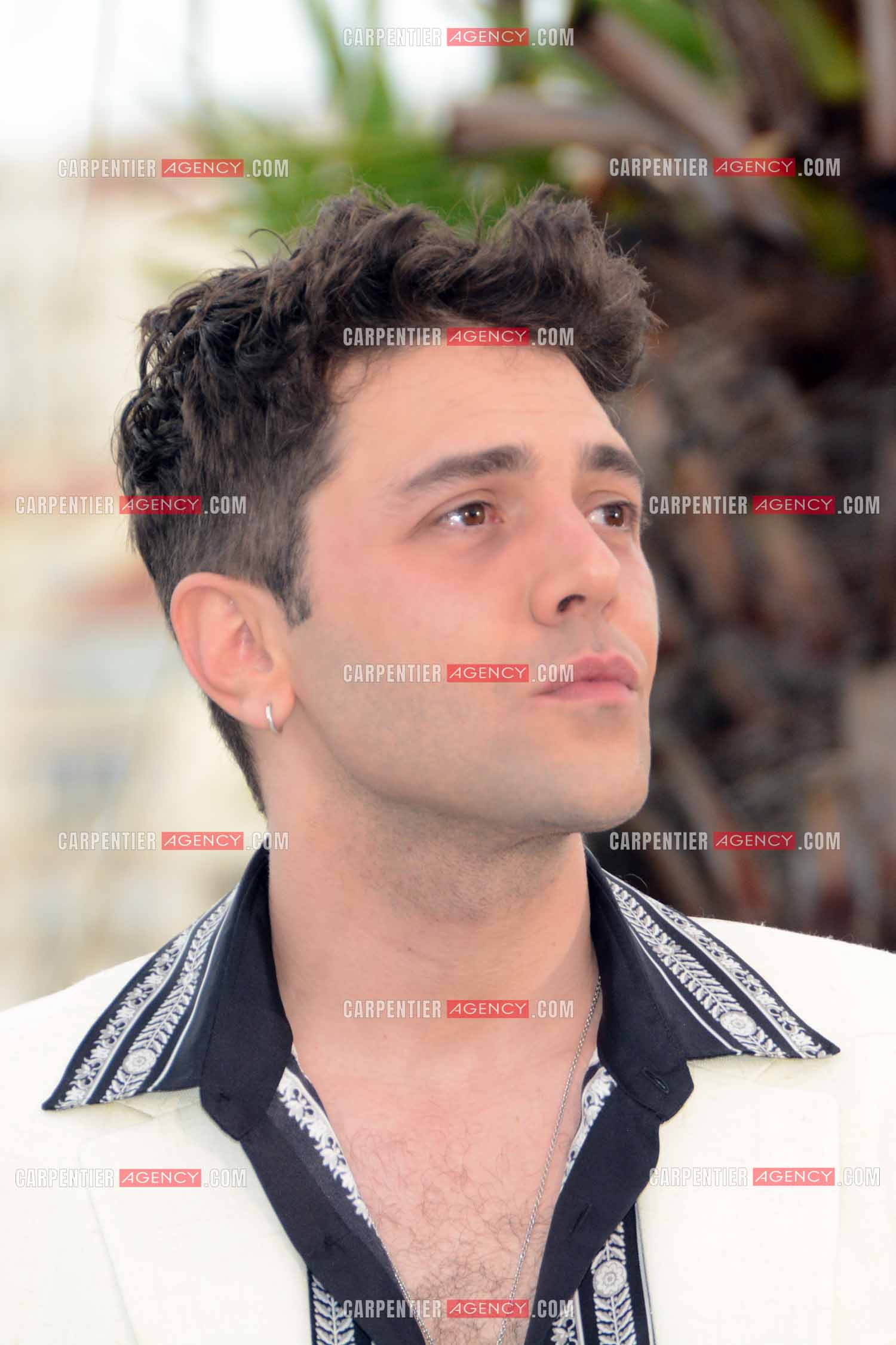 Ouverture du  77ème Festival de Cannes du 14 au 25 mai 2024. L'acteur Xavier Dolan.